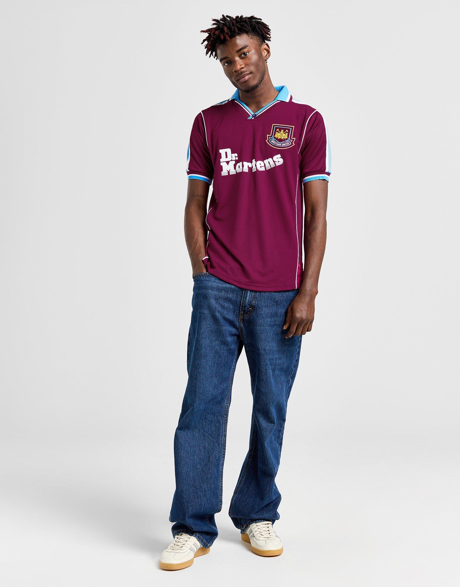 Score Draw West Ham United 2000 Home Shirt Herren