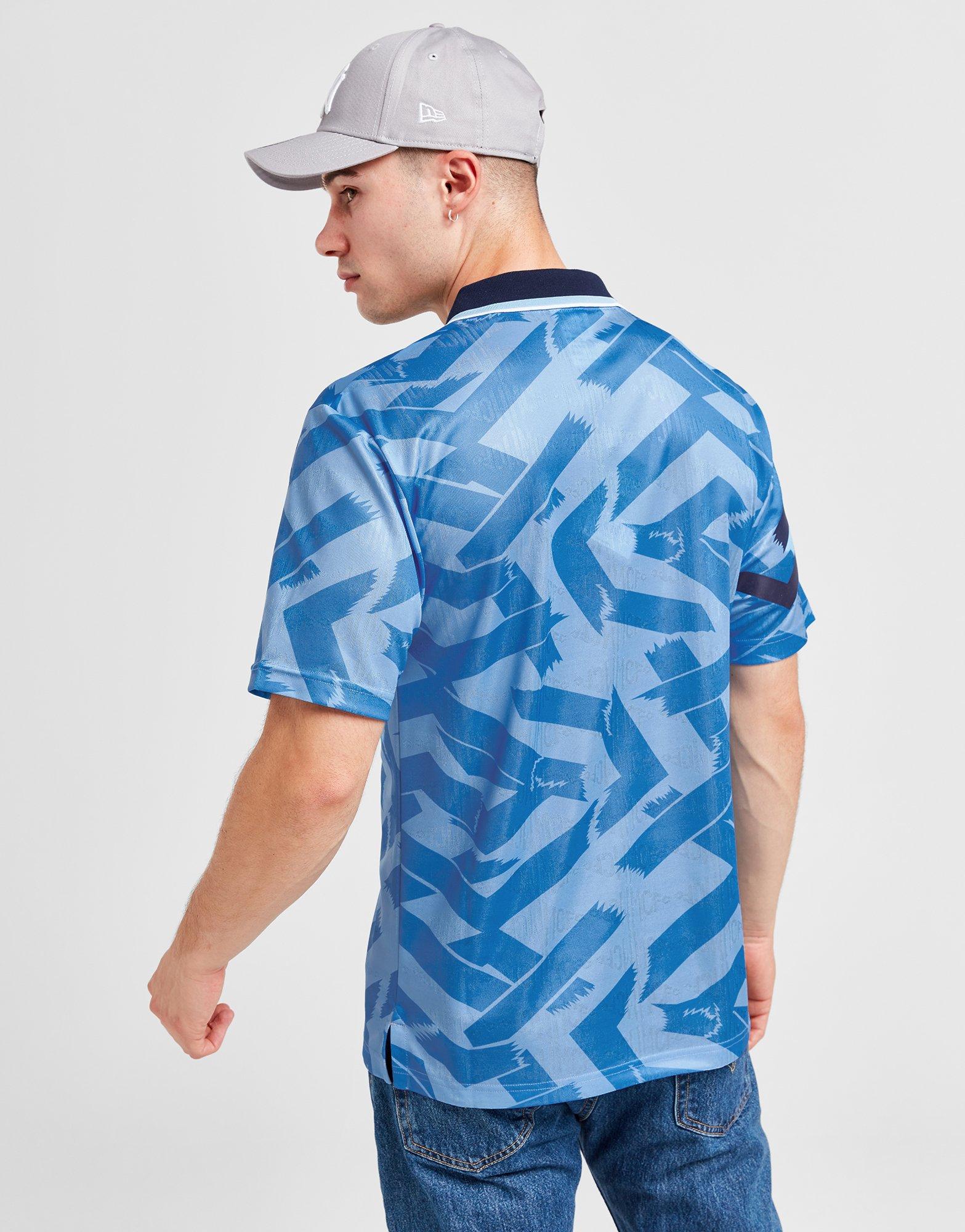 Score Draw Manchester City FC \'92 Home Retro Trikot Herren Score Draw Manchester City FC \'92 Home Retro Trikot Herren