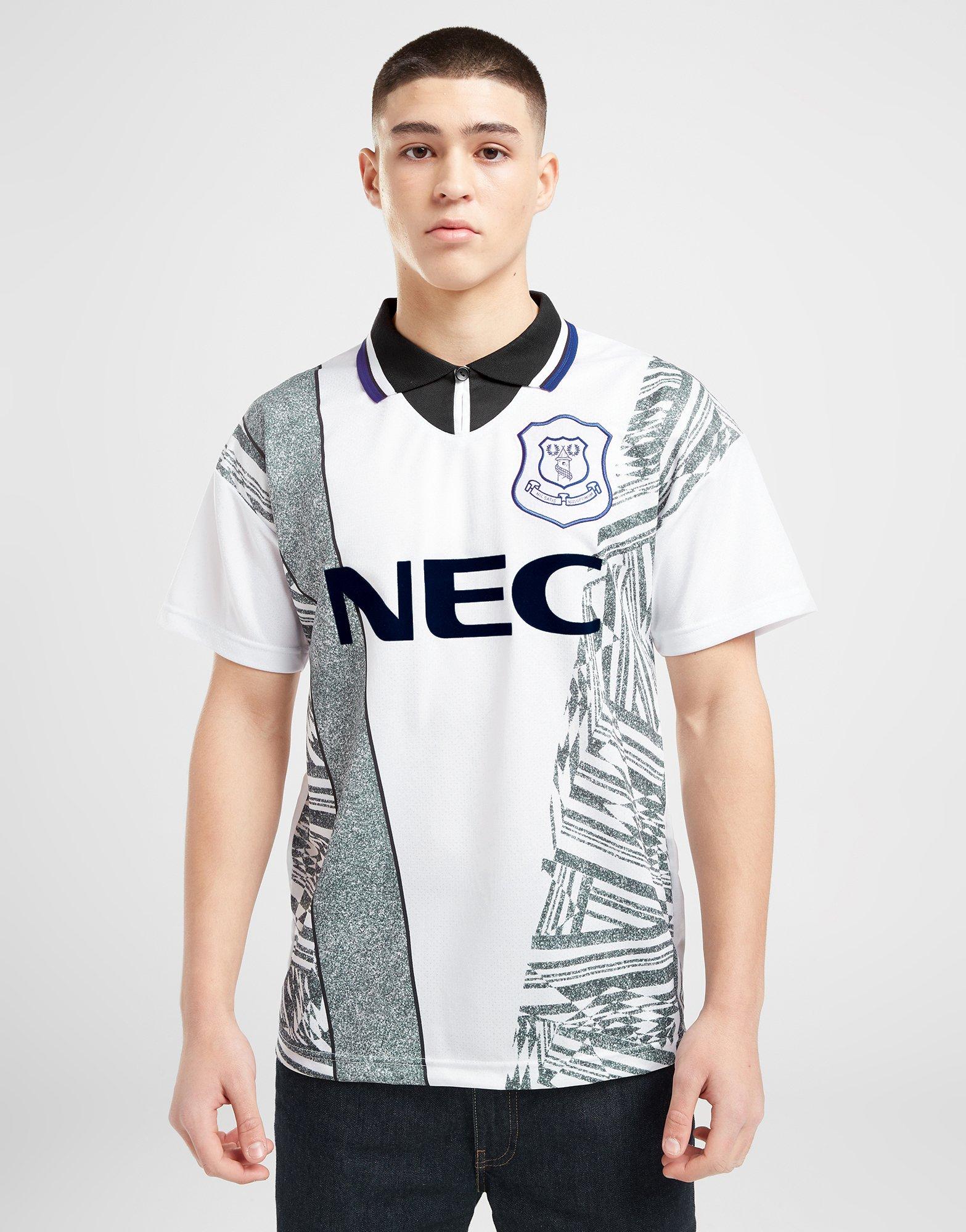 Score Draw Everton FC \'95 Away Retro Trikot Herren