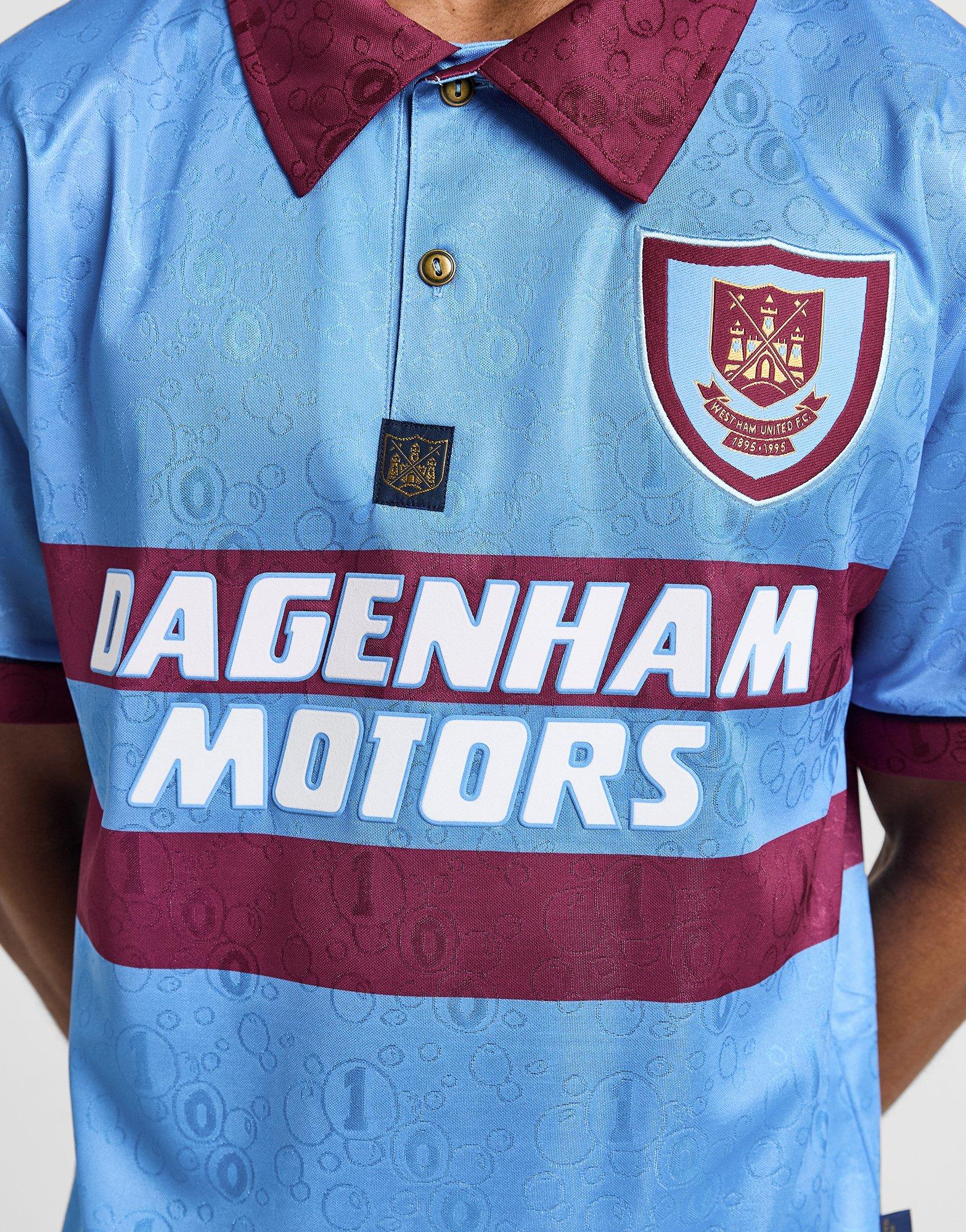 Score Draw West Ham United \'95 Retro Auswärts Shirt Score Draw West Ham United \'95 Retro Auswärts Shirt