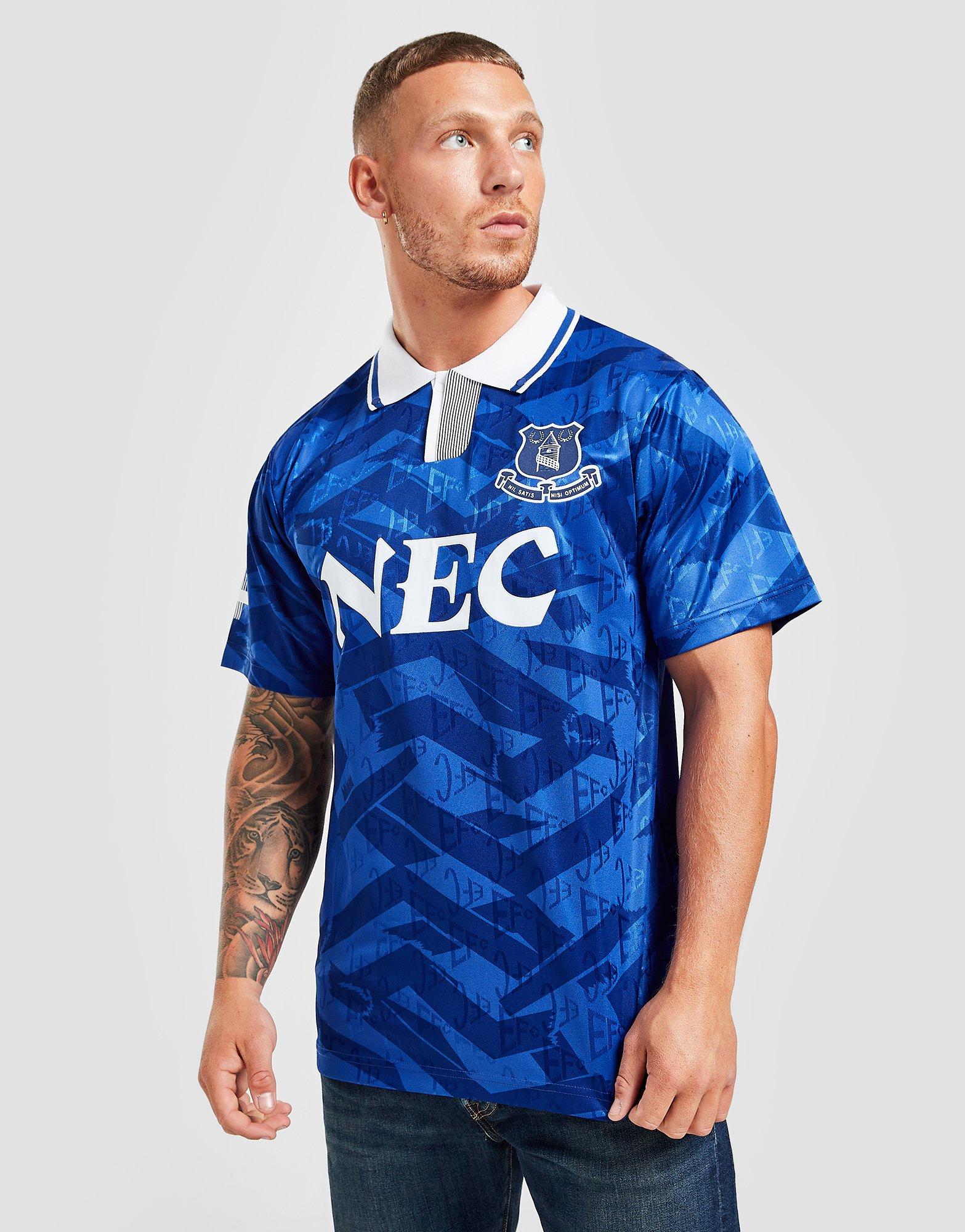 Score Draw Everton FC \'92 Retro Home Shirt Herren