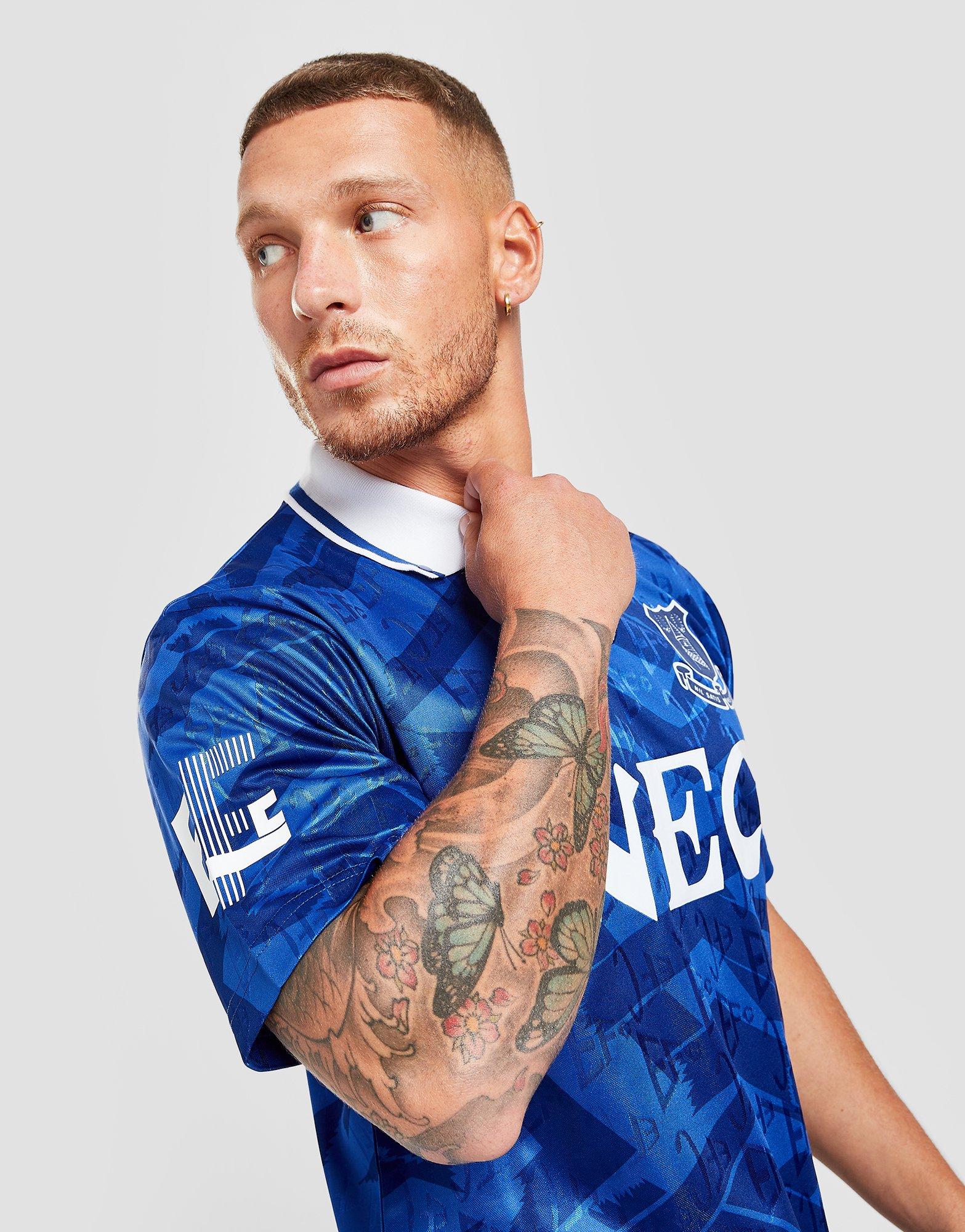 Score Draw Everton FC \'92 Retro Home Shirt Herren