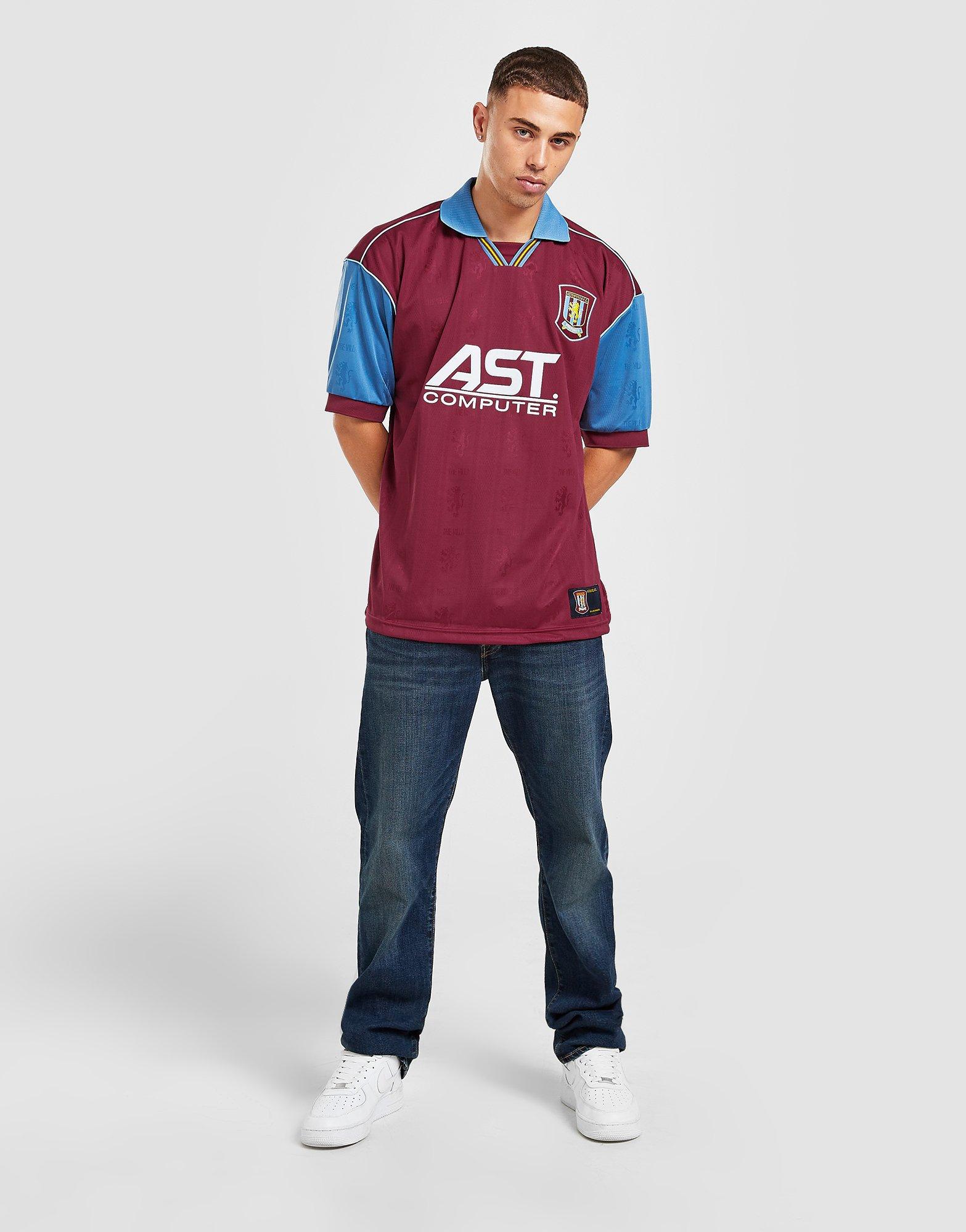 Score Draw Aston Villa FC \'96 Retro Heim Shirt Score Draw Aston Villa FC \'96 Retro Heim Shirt