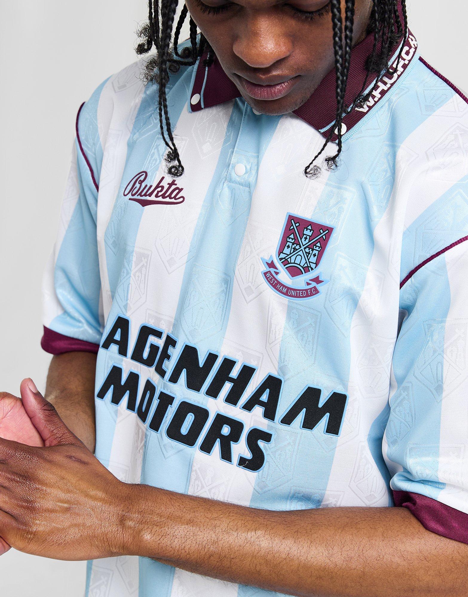 Score Draw West Ham United \'92 Retro Auswärts Shirt