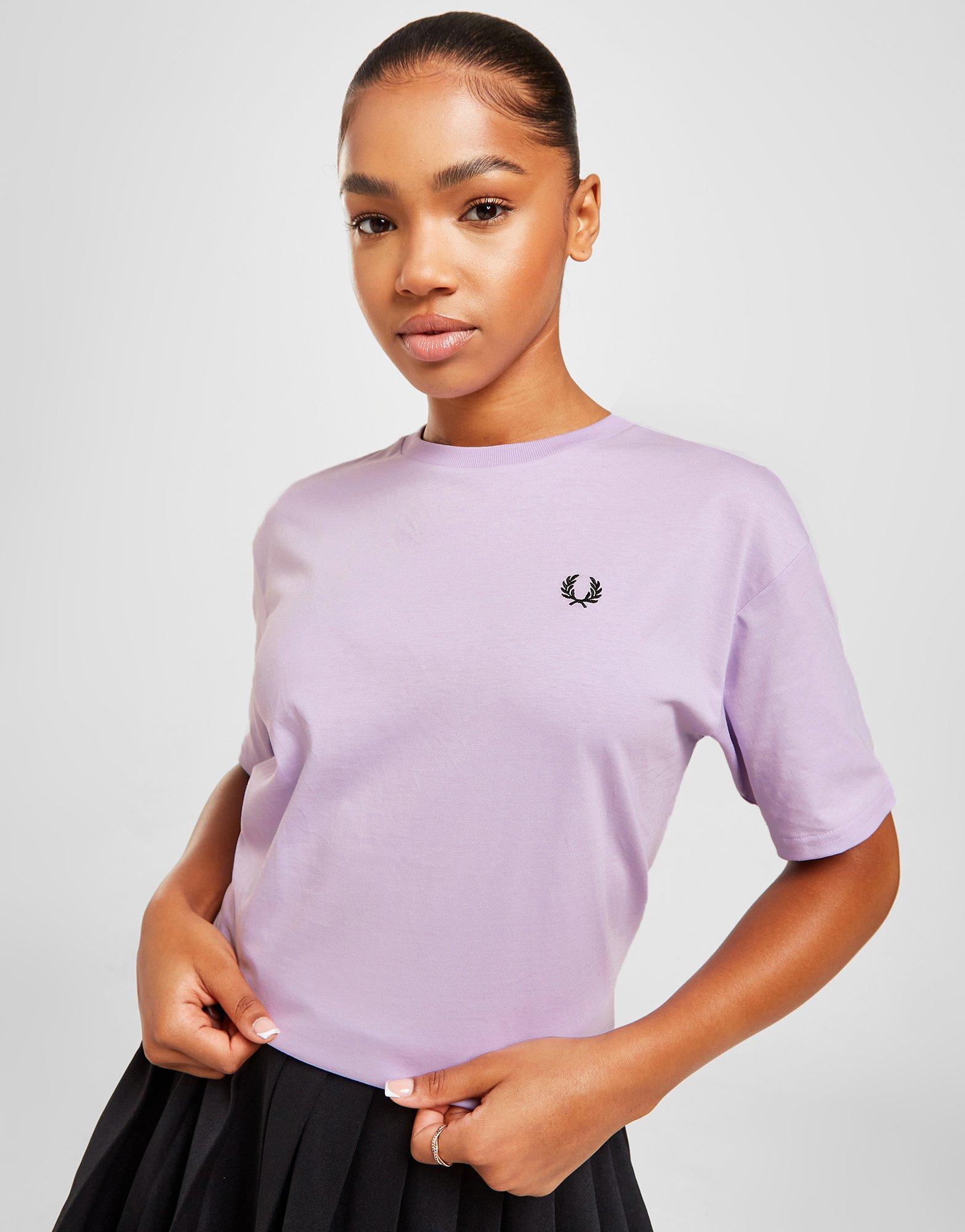 Fred Perry Small Logo Crew T-Shirt Damen