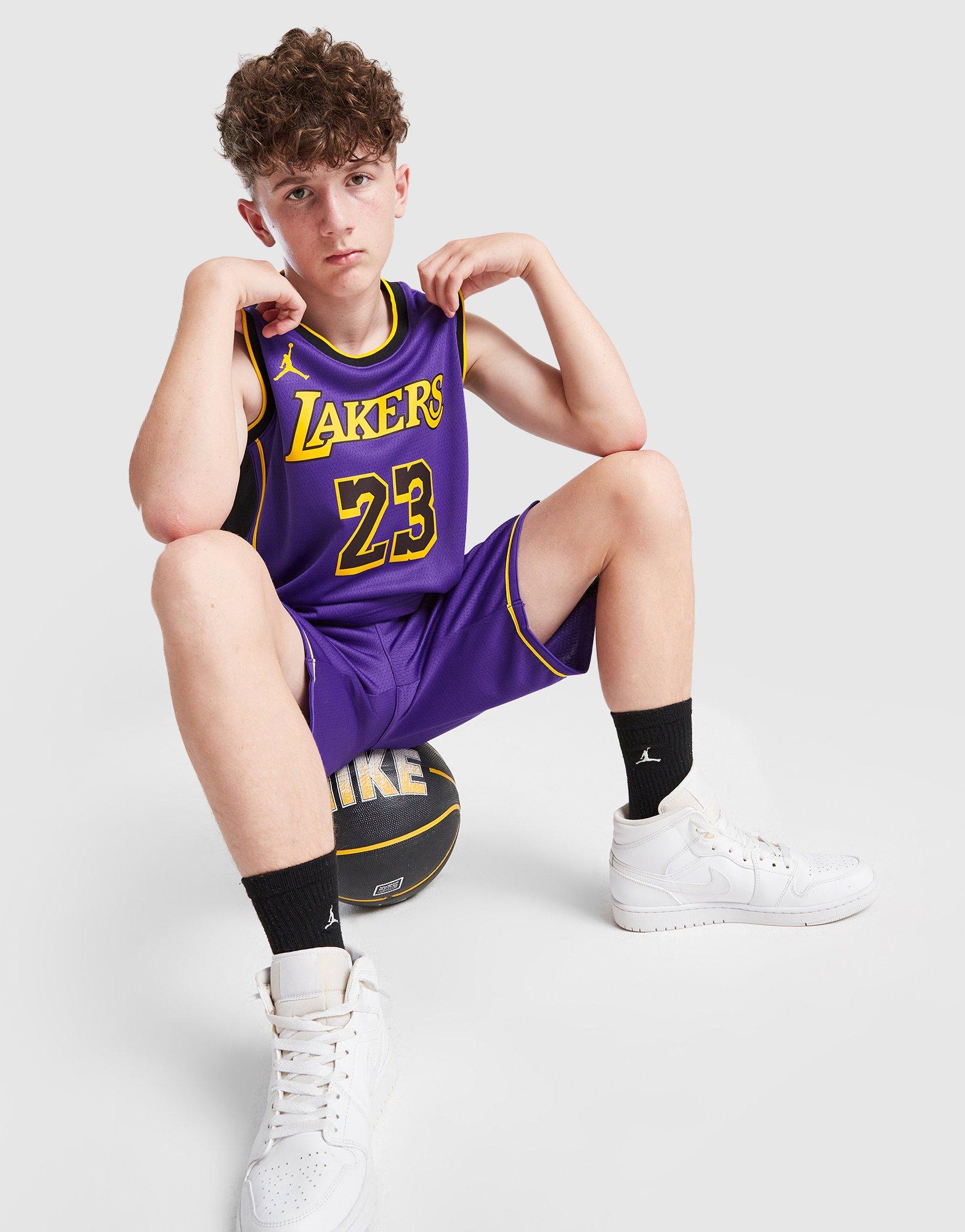 Jordan NBA LA Lakers James #6 Trikot Kinder