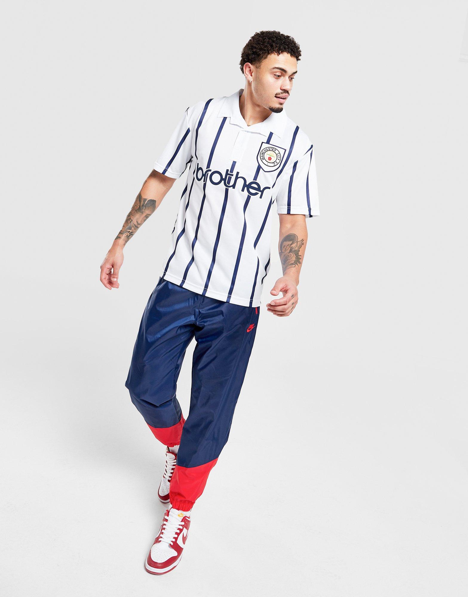 Score Draw Manchester City FC \'93 Retro Away Shirt Herren