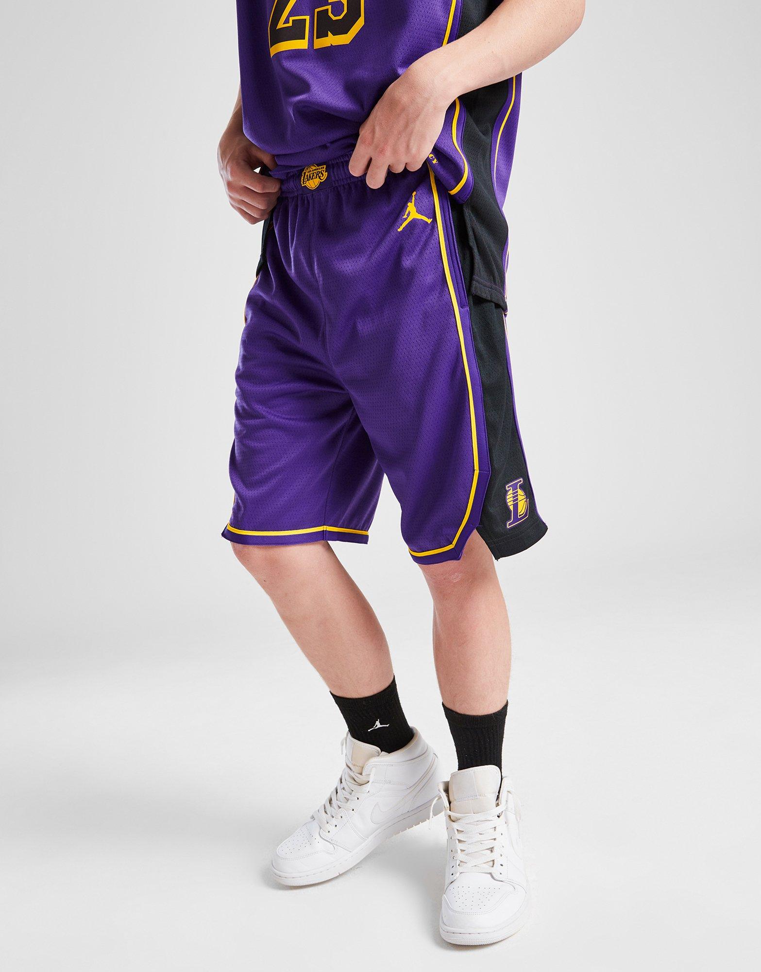 Jordan NBA LA Lakers Shorts Kinder Jordan NBA LA Lakers Shorts Kinder