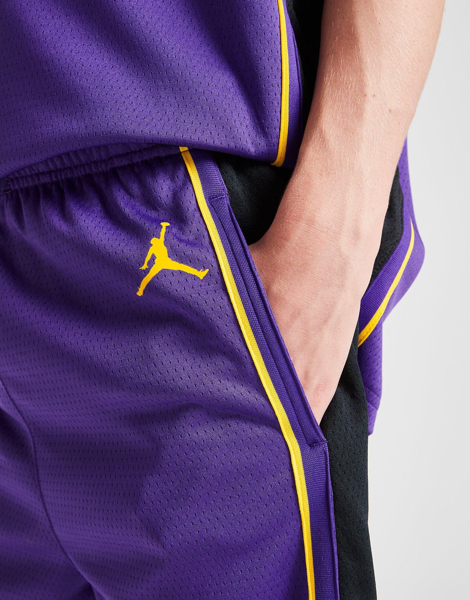 Jordan NBA LA Lakers Shorts Kinder Jordan NBA LA Lakers Shorts Kinder