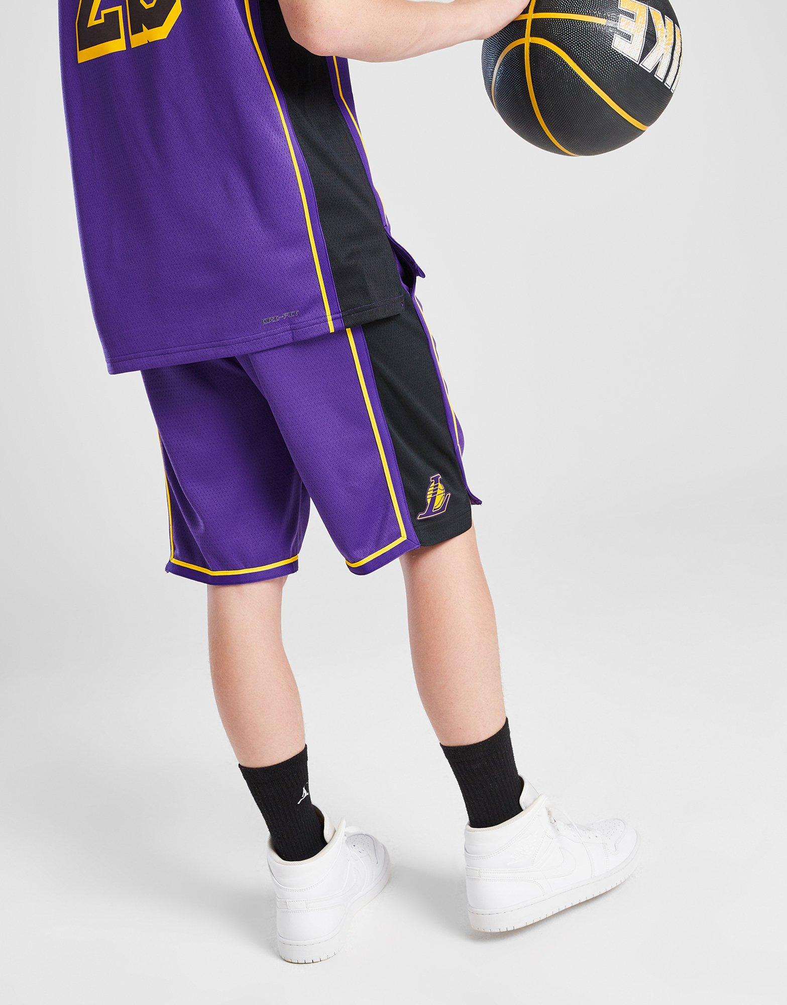 Jordan NBA LA Lakers Shorts Kinder Jordan NBA LA Lakers Shorts Kinder