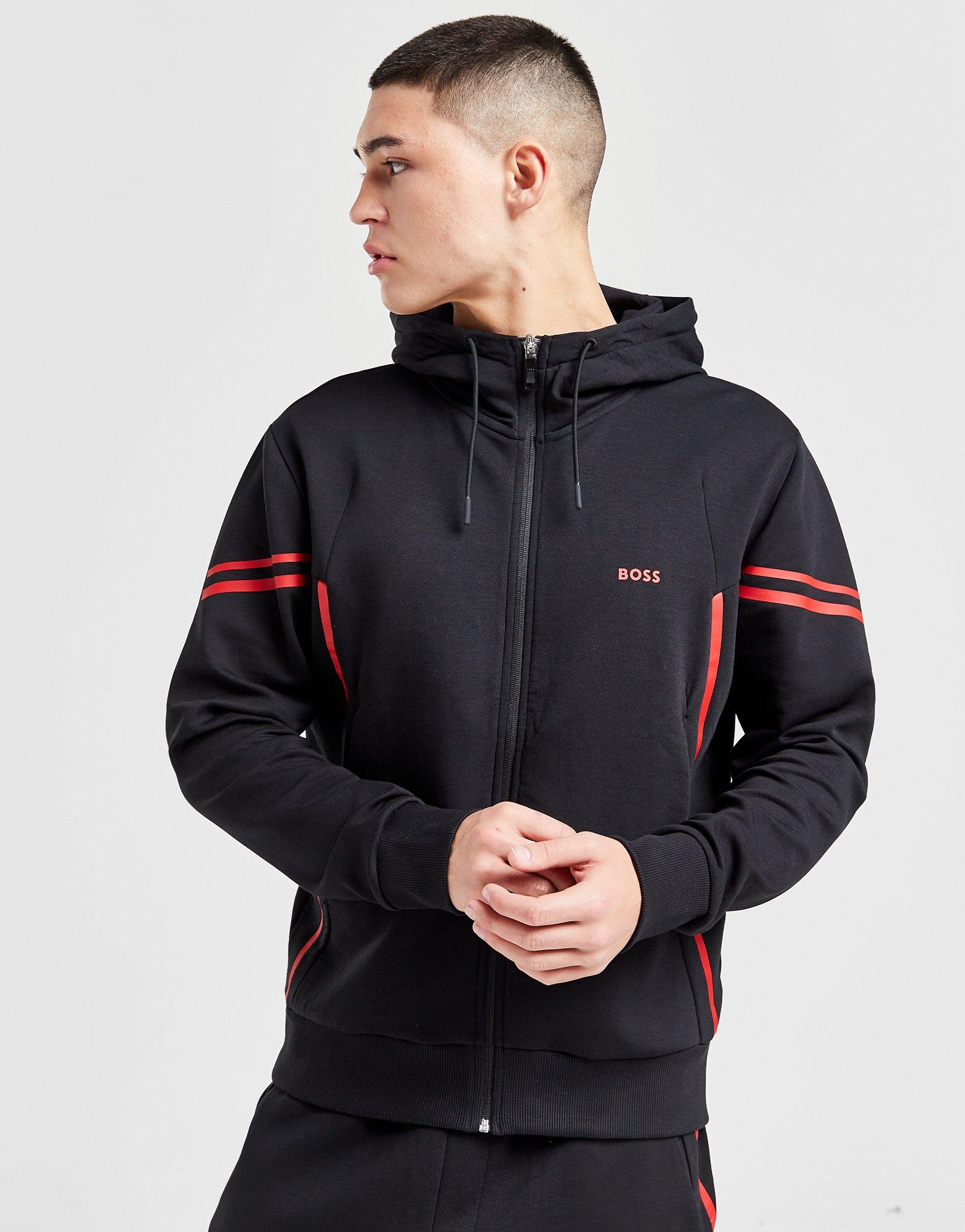BOSS Pixel Hooded Full Zip Trainingsanzug