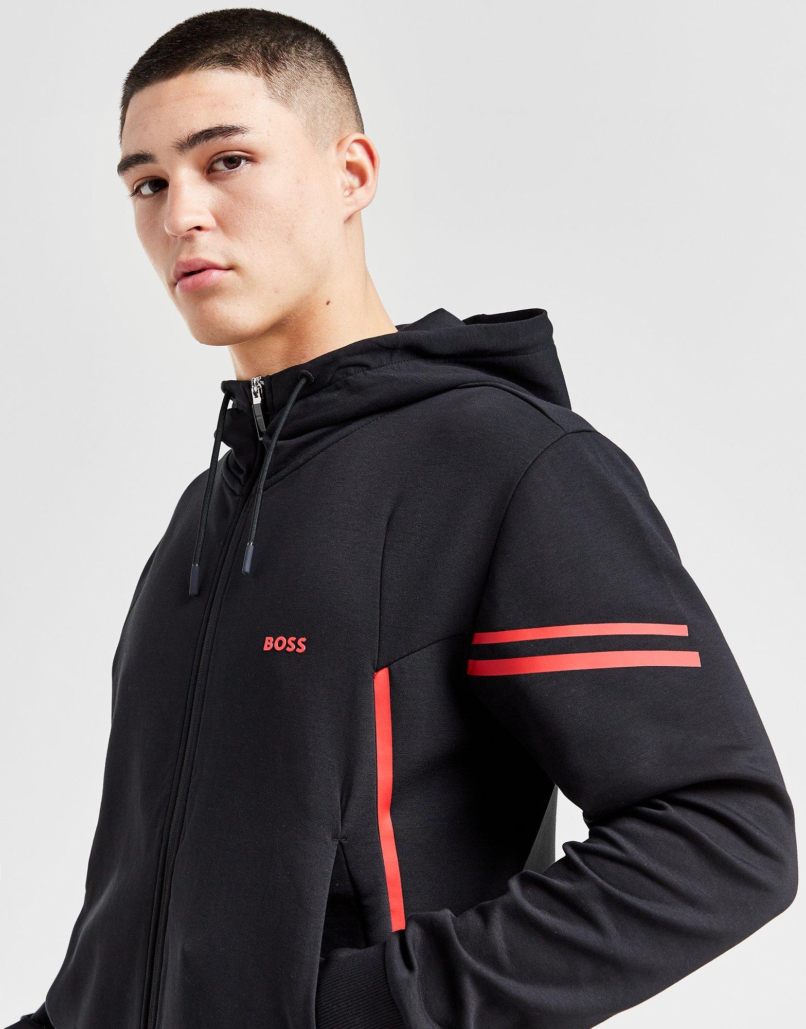 BOSS Pixel Hooded Full Zip Trainingsanzug
