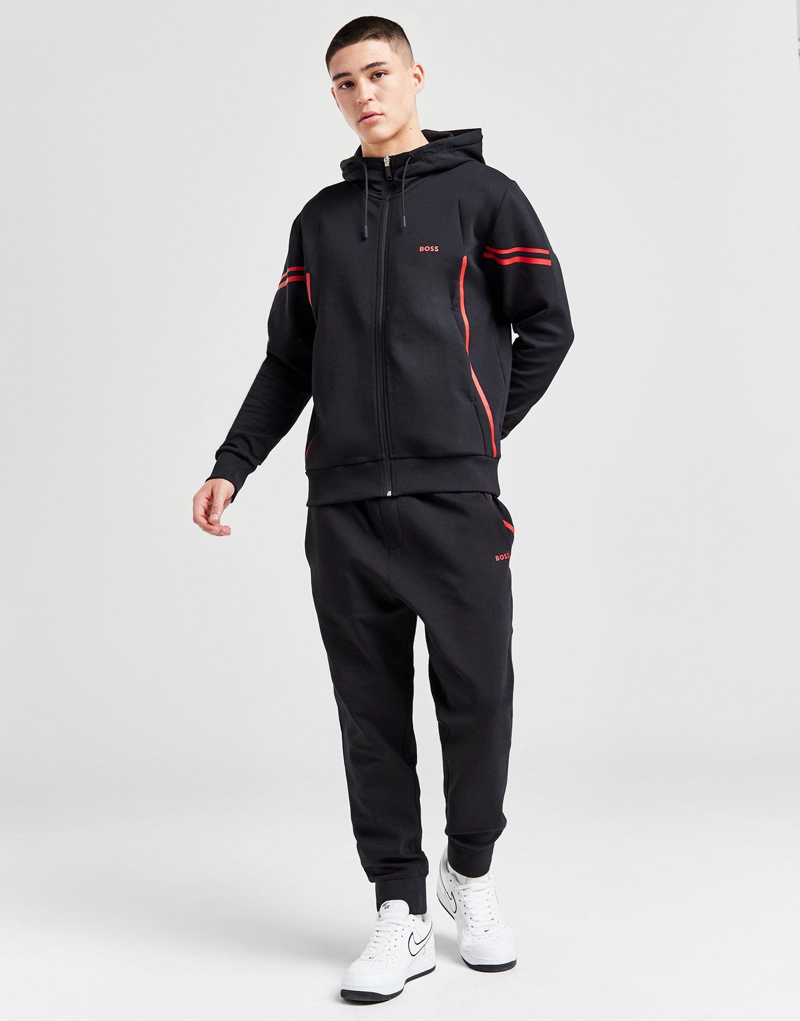 BOSS Pixel Hooded Full Zip Trainingsanzug