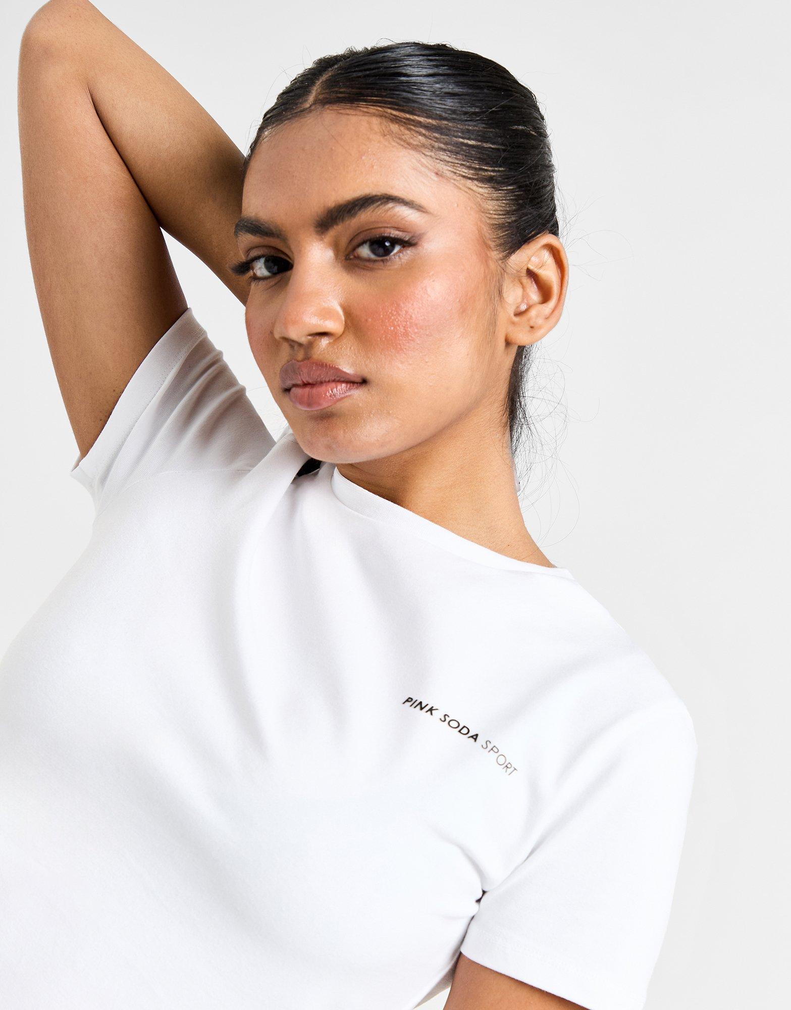 Pink Soda Sport Prana Slim Crop T-Shirt