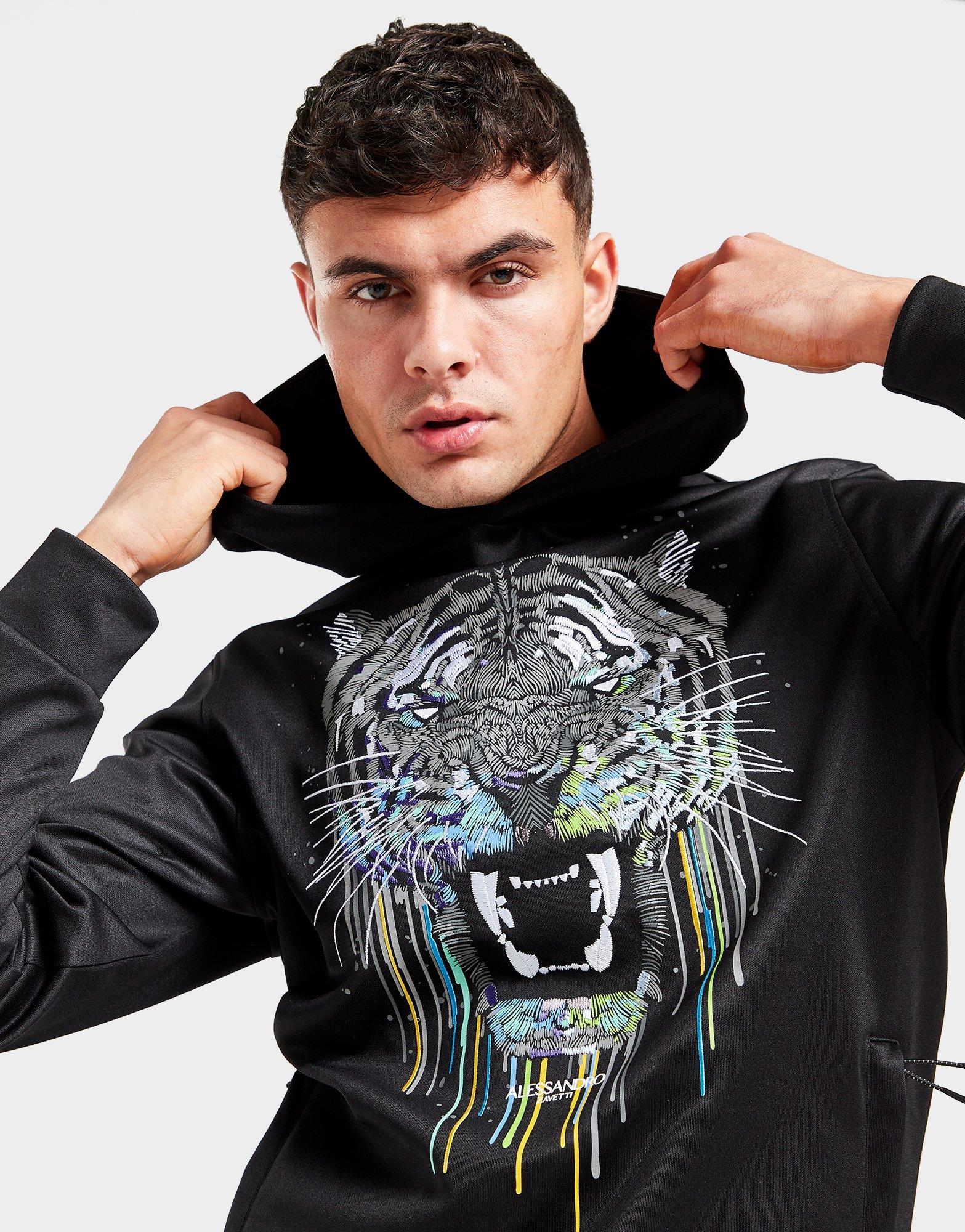 Alessandro Zavetti Growler Paint Drip Hoodie Alessandro Zavetti Growler Paint Drip Hoodie