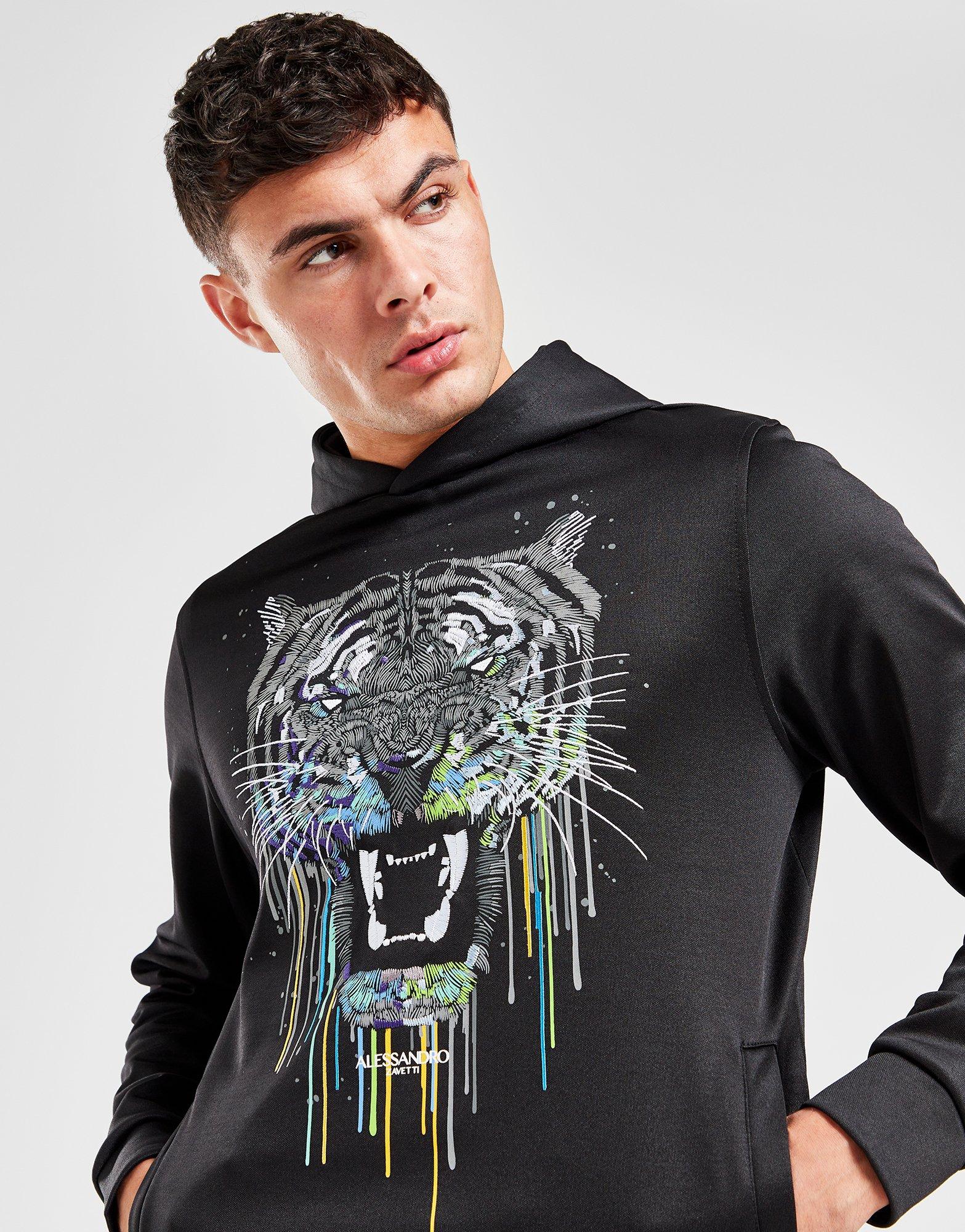 Alessandro Zavetti Growler Paint Drip Hoodie Alessandro Zavetti Growler Paint Drip Hoodie