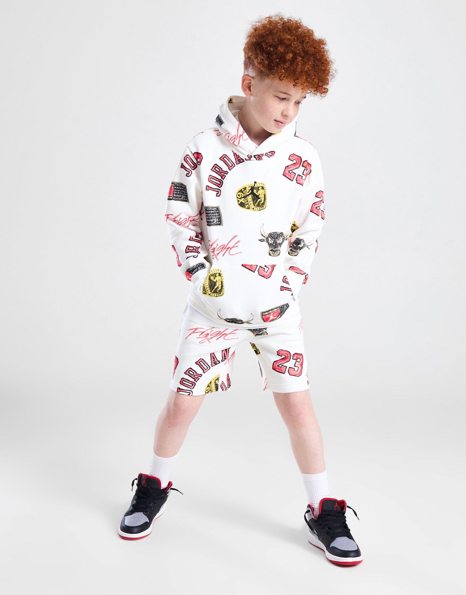 Jordan All-Over-Print Overhead Hoodie Kinder Jordan All-Over-Print Overhead Hoodie Kinder