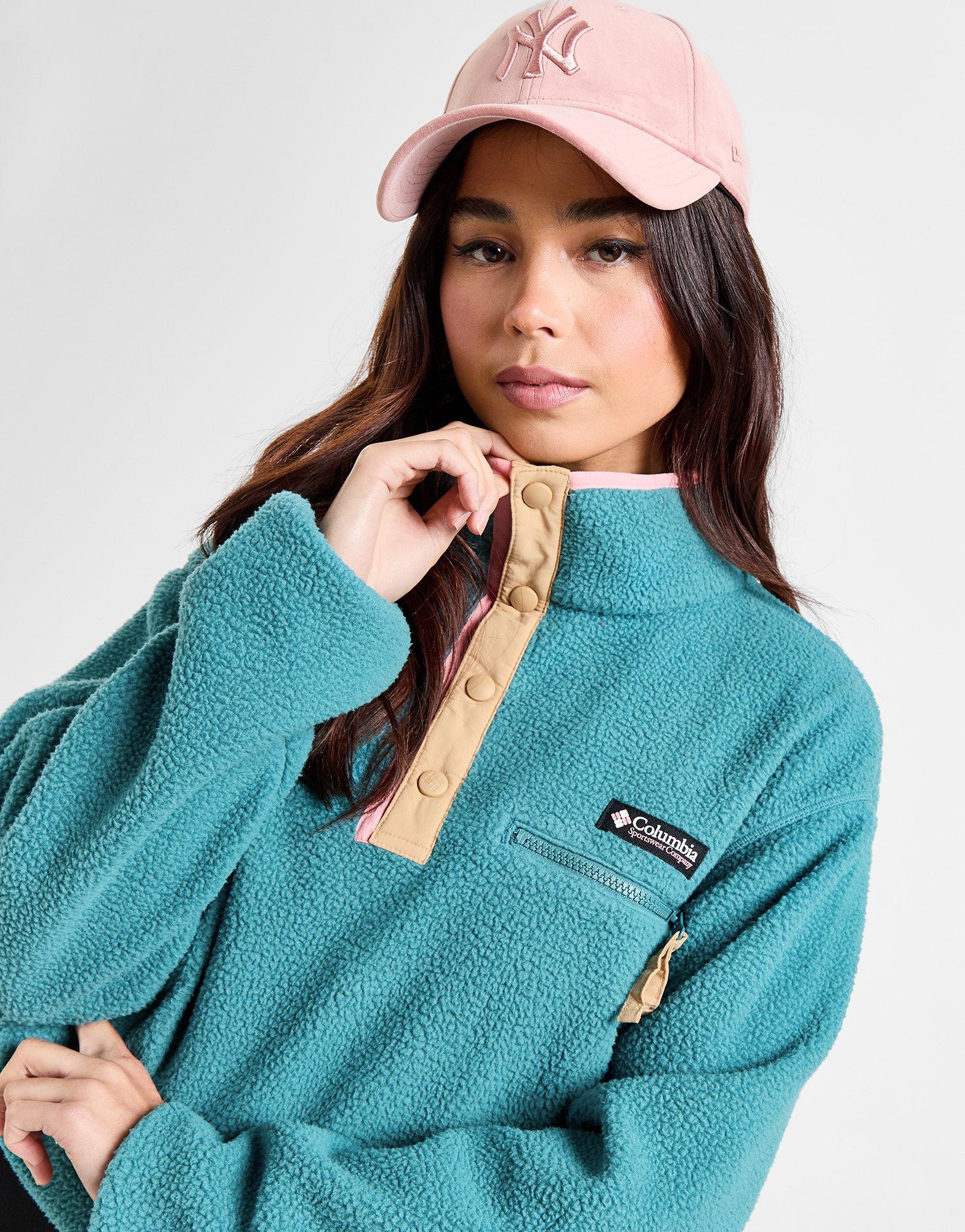 Columbia Helvetia Crop Half-Snap Fleece