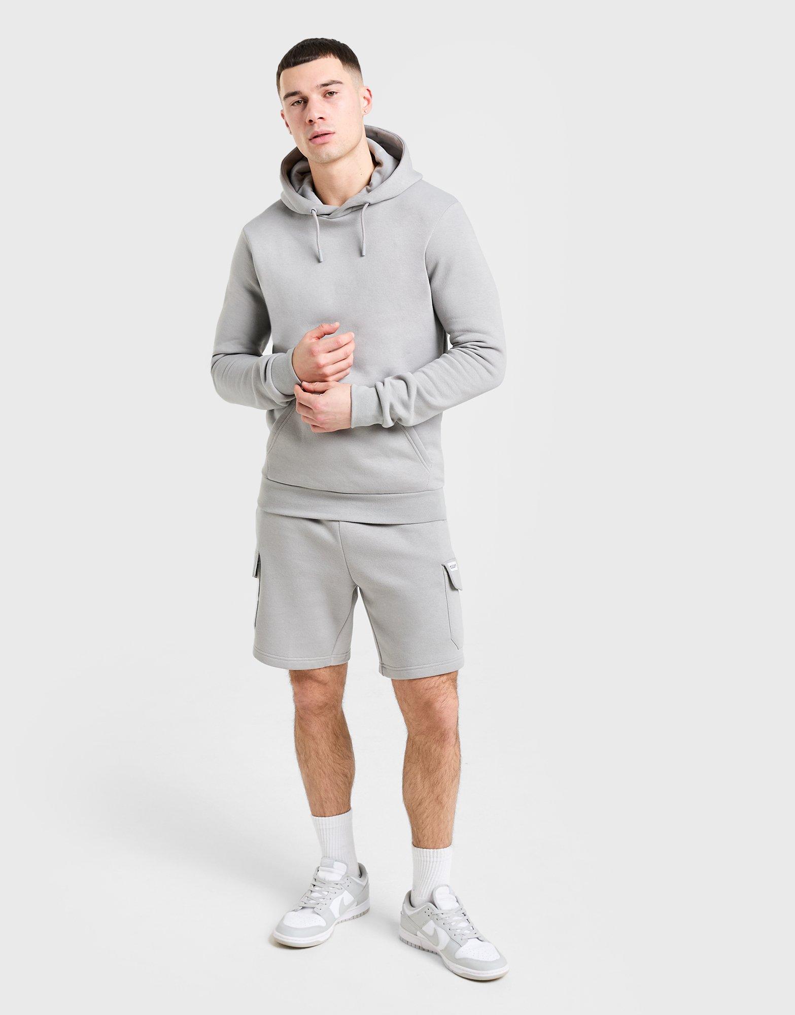 McKenzie Overhead Hoodie Cargo Shorts Set