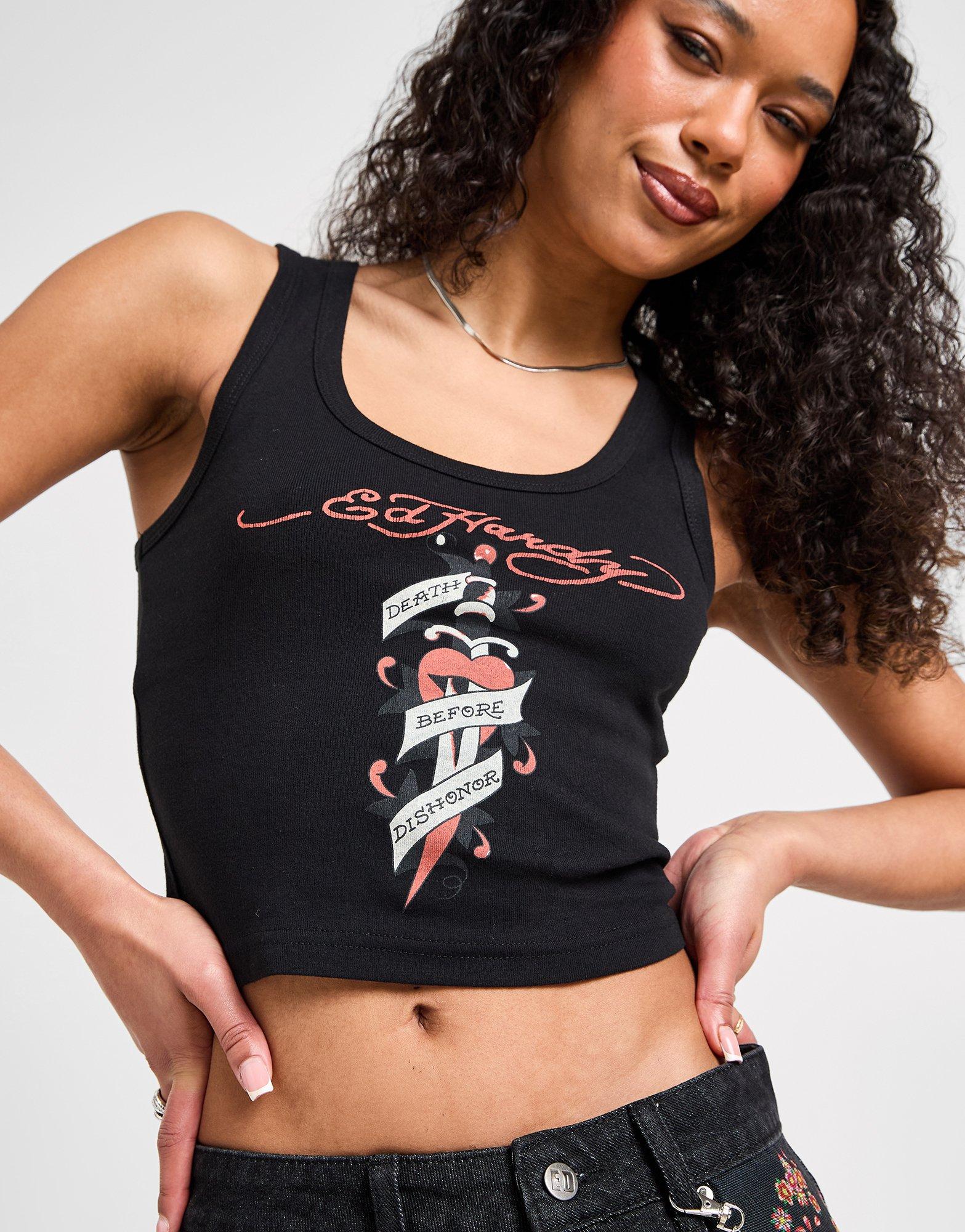 Ed Hardy Dagger Rib Tanktop