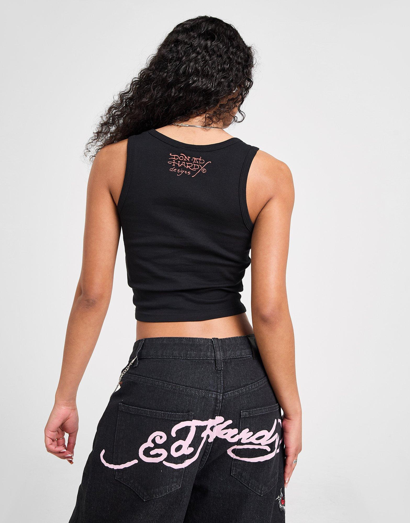 Ed Hardy Dagger Rib Tanktop