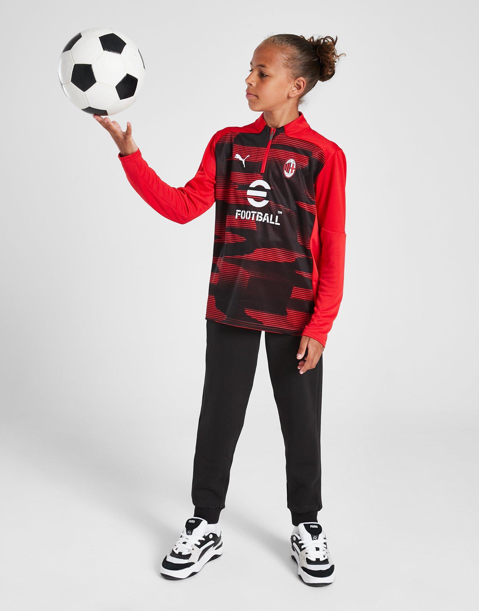 PUMA AC Milan Pre Match 1/4 Zip Top Junior
