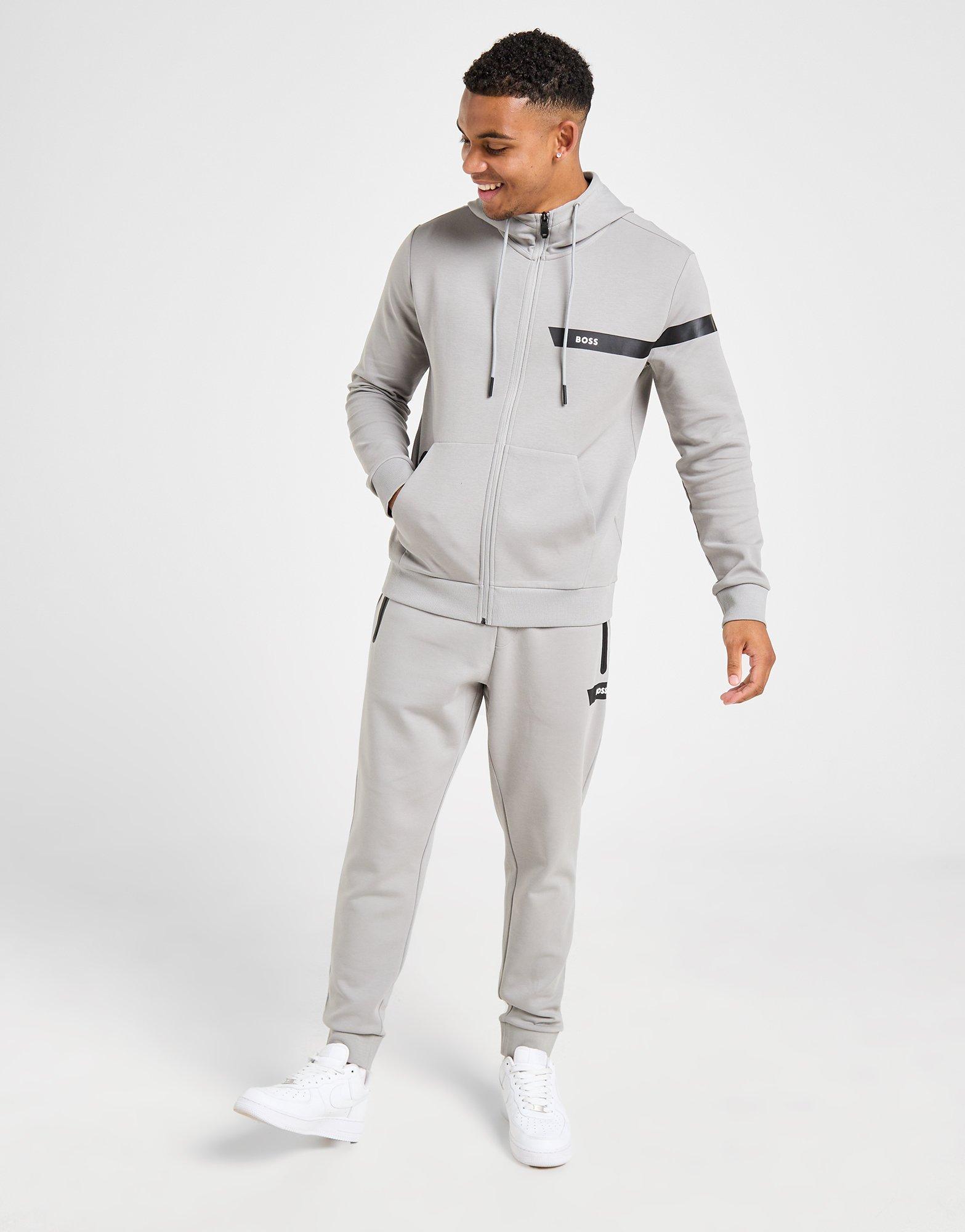 BOSS Stripe Saggy Hoodie