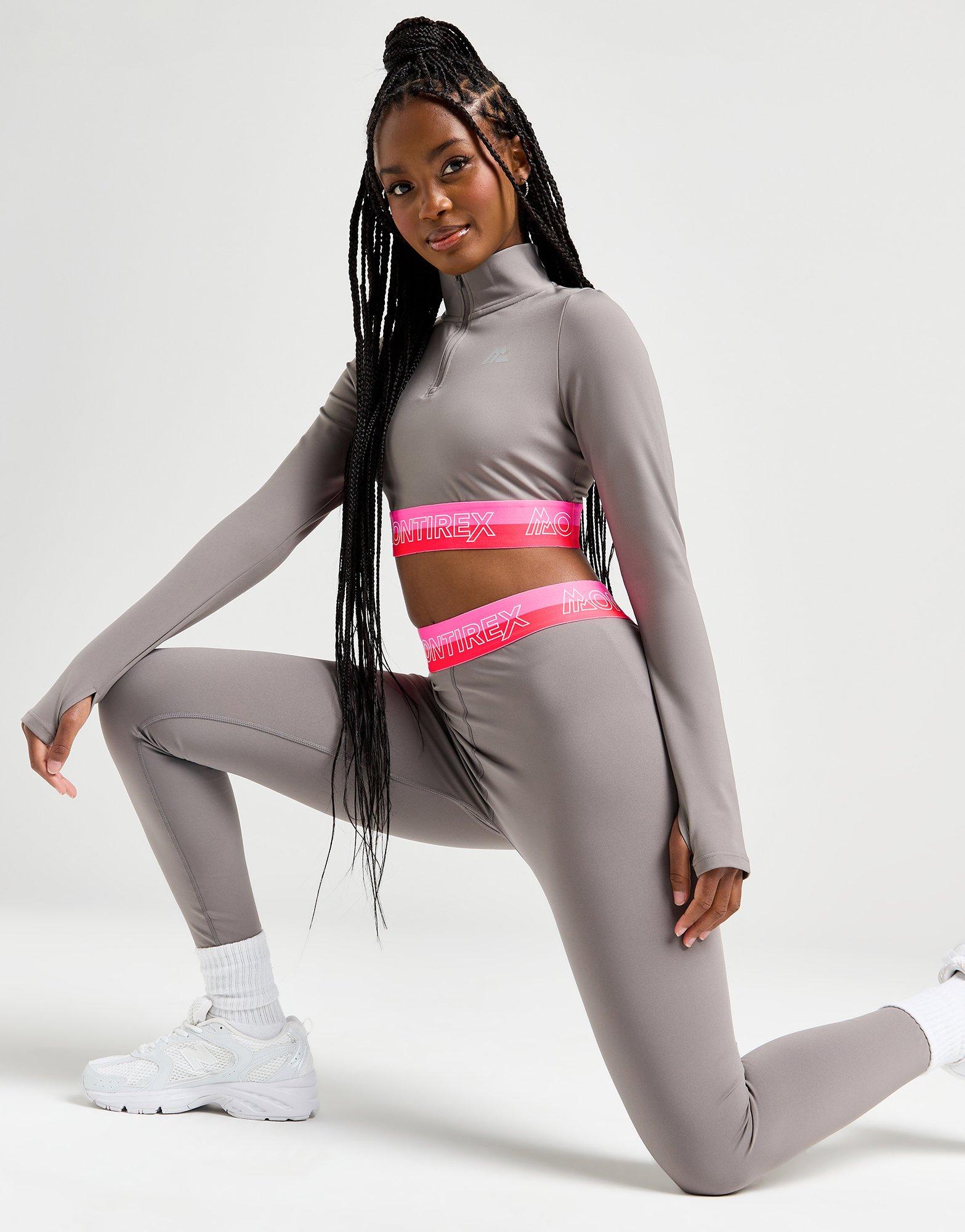 MONTIREX Icon Crop 1/4 Zip Top