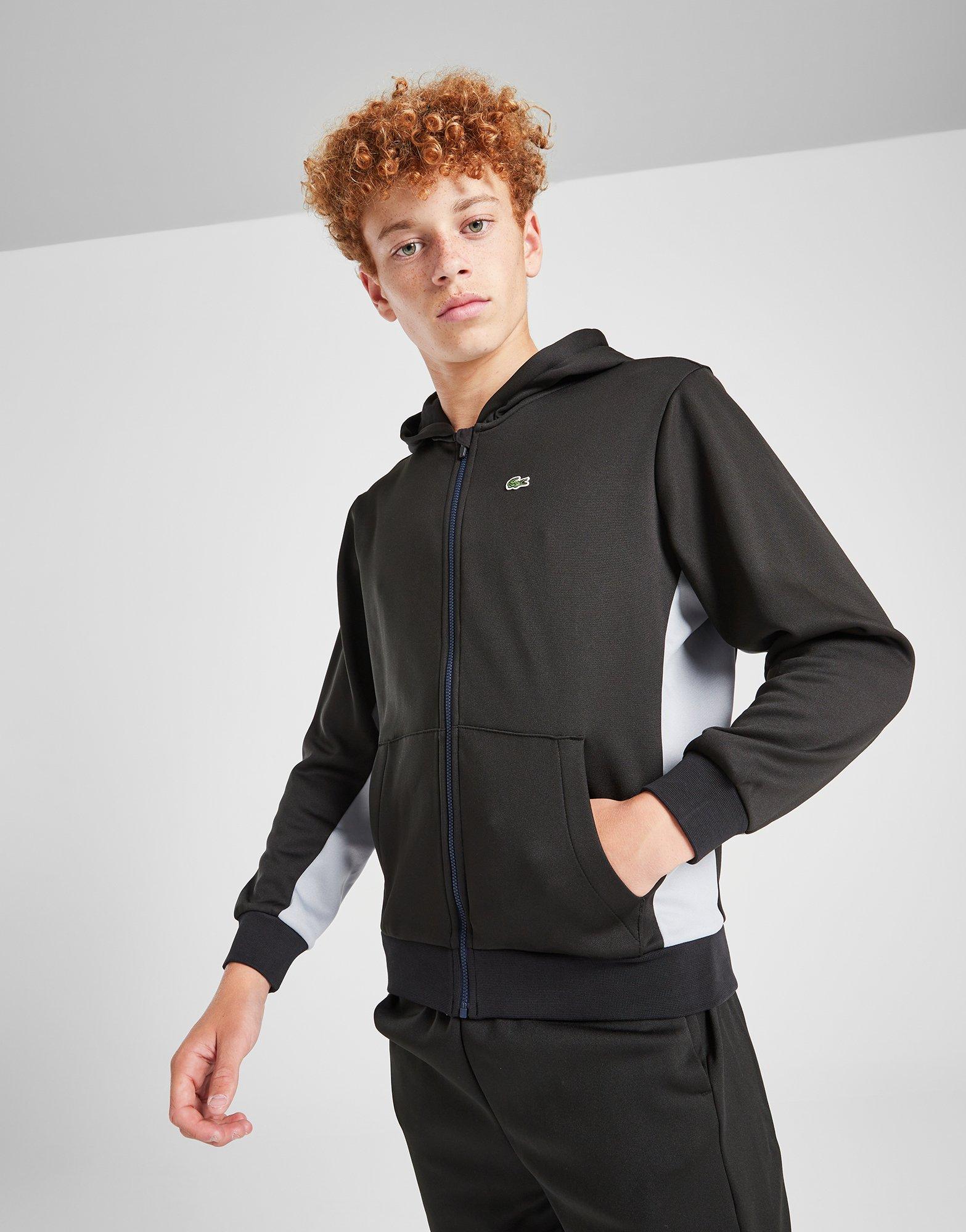 Lacoste Poly Full Zip Hoodie Kinder Lacoste Poly Full Zip Hoodie Kinder