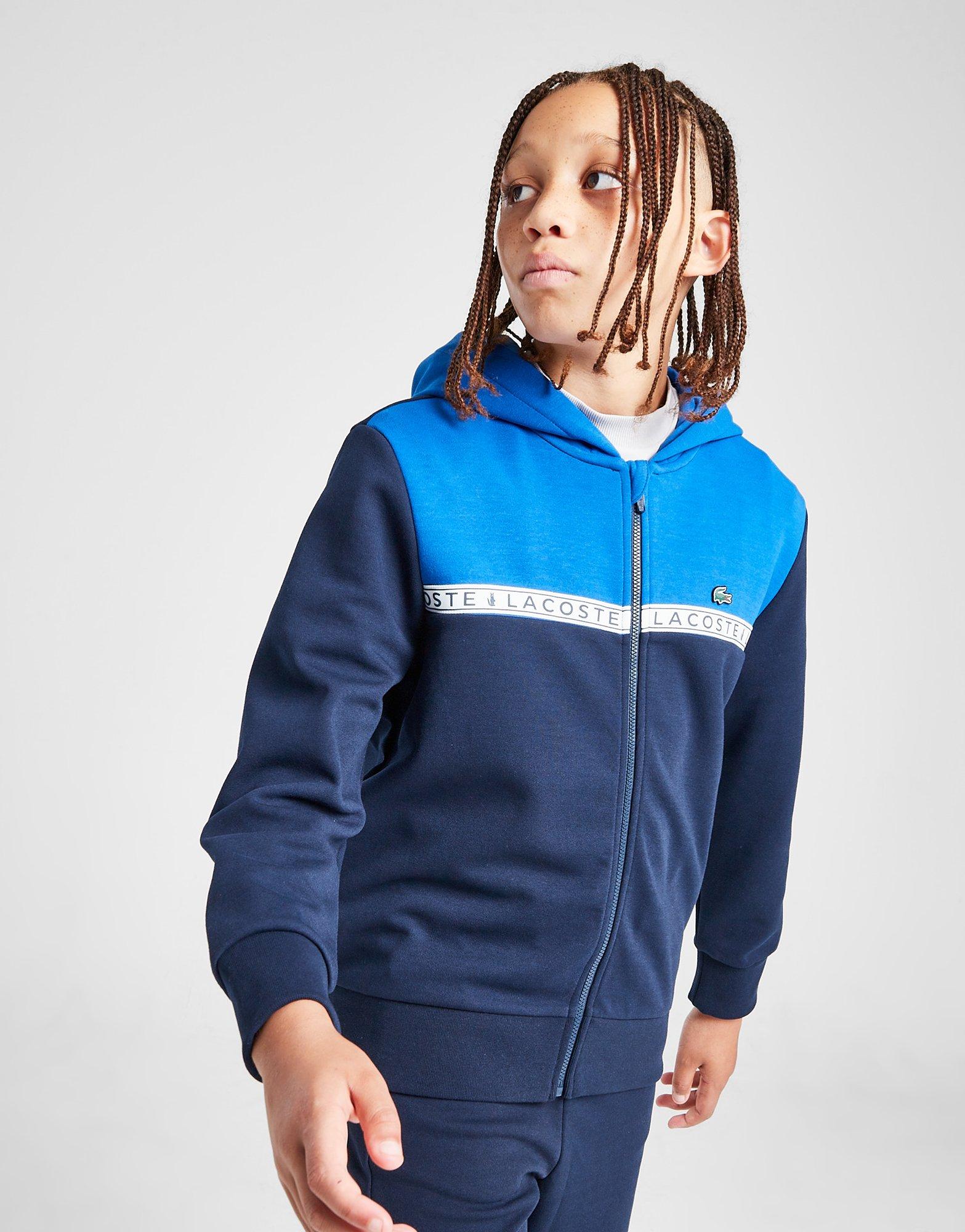 Lacoste Tape Zip Hoodie Kinder Lacoste Tape Zip Hoodie Kinder
