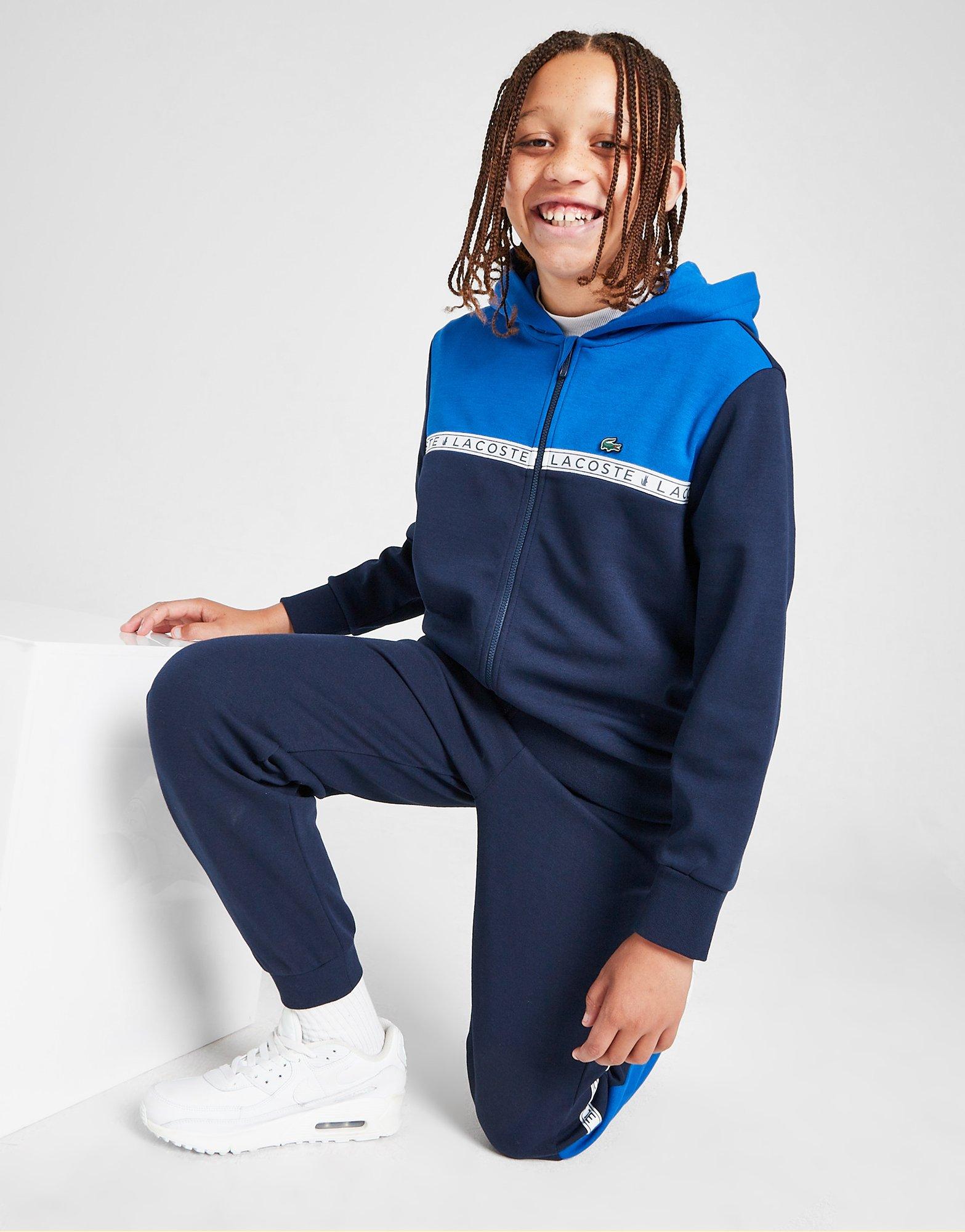 Lacoste Tape Zip Hoodie Kinder Lacoste Tape Zip Hoodie Kinder
