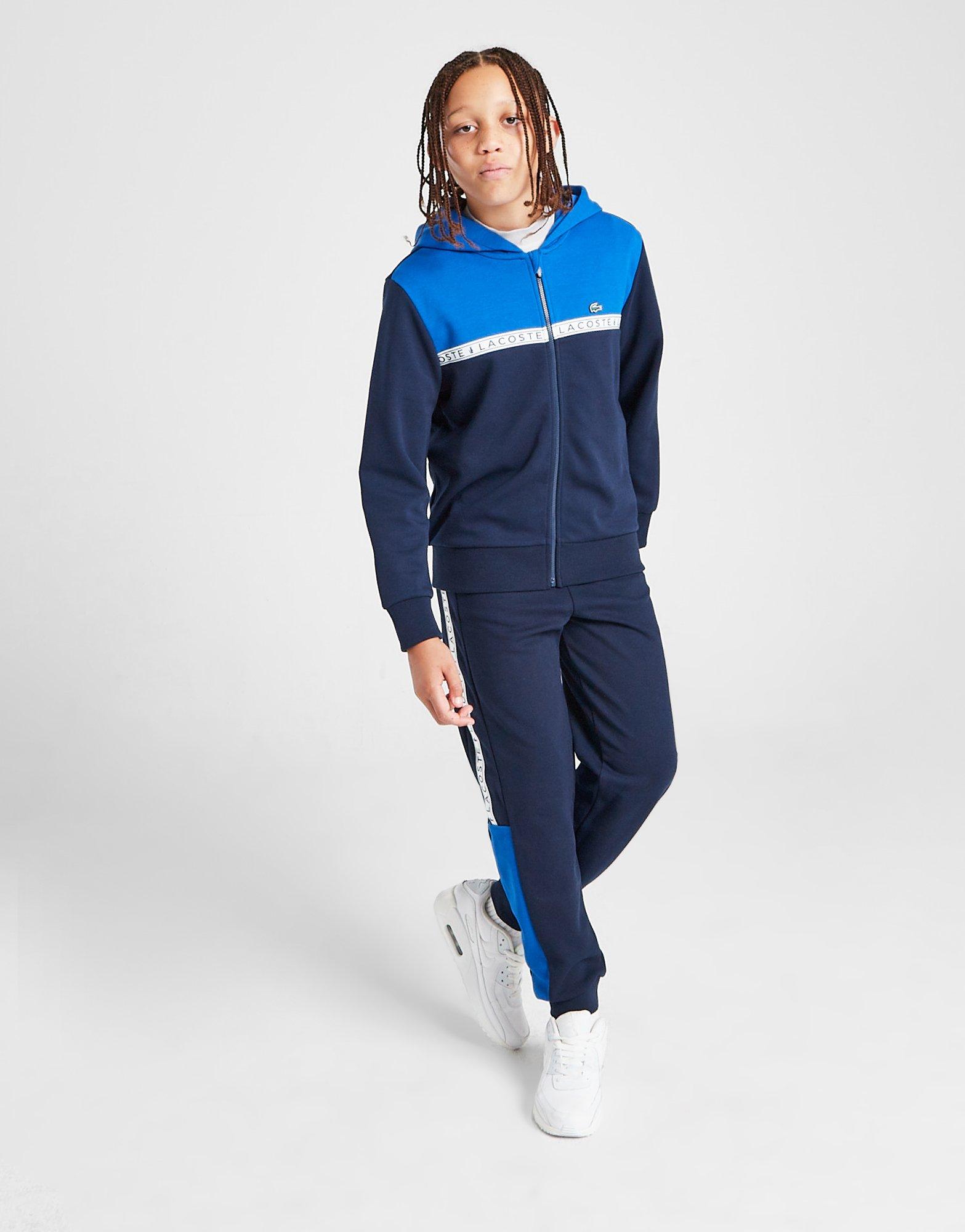Lacoste Tape Zip Hoodie Kinder Lacoste Tape Zip Hoodie Kinder