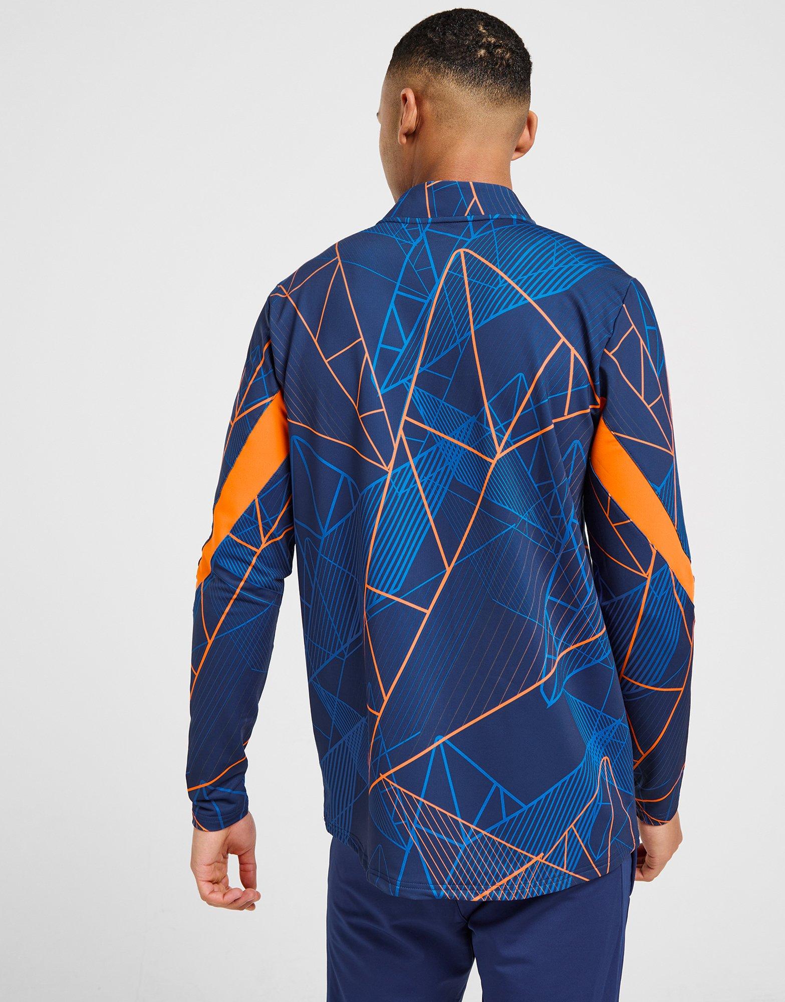 Castore Rangers FC Matchday Oberteil mit Viertelreißverschluss