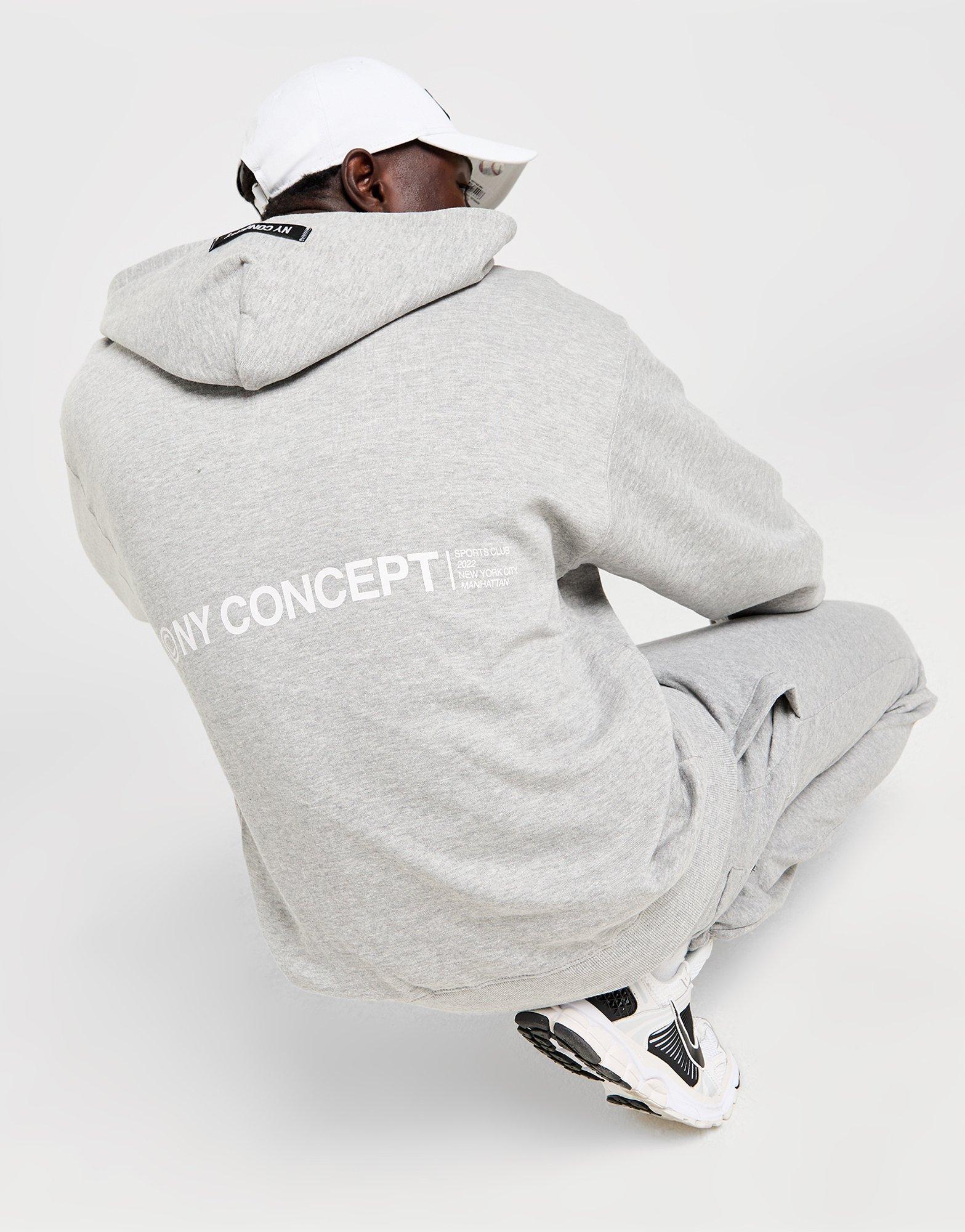 NY CONCEPT Zone Fleece Full Zip Hoodie