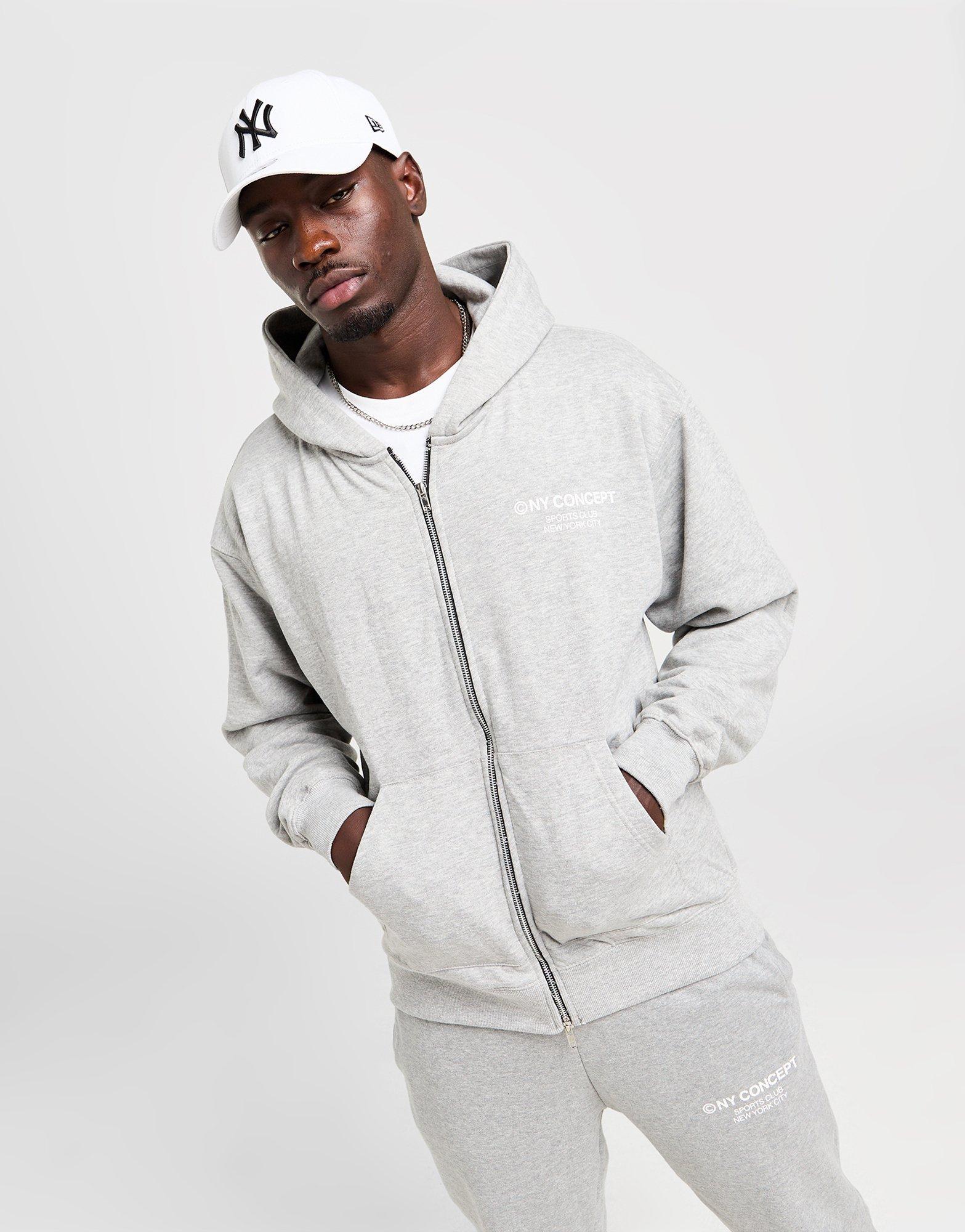 NY CONCEPT Zone Fleece Full Zip Hoodie