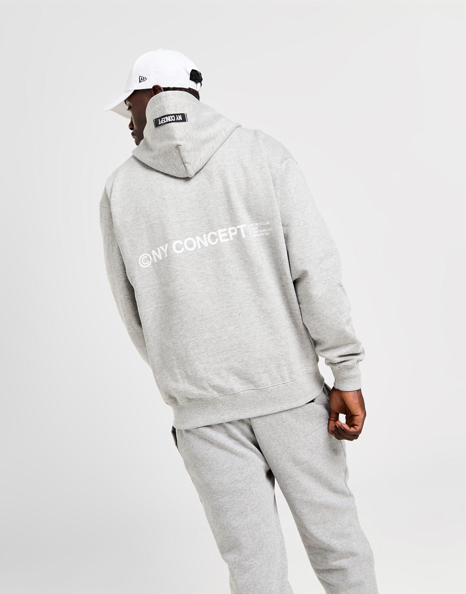 NY CONCEPT Zone Fleece Full Zip Hoodie