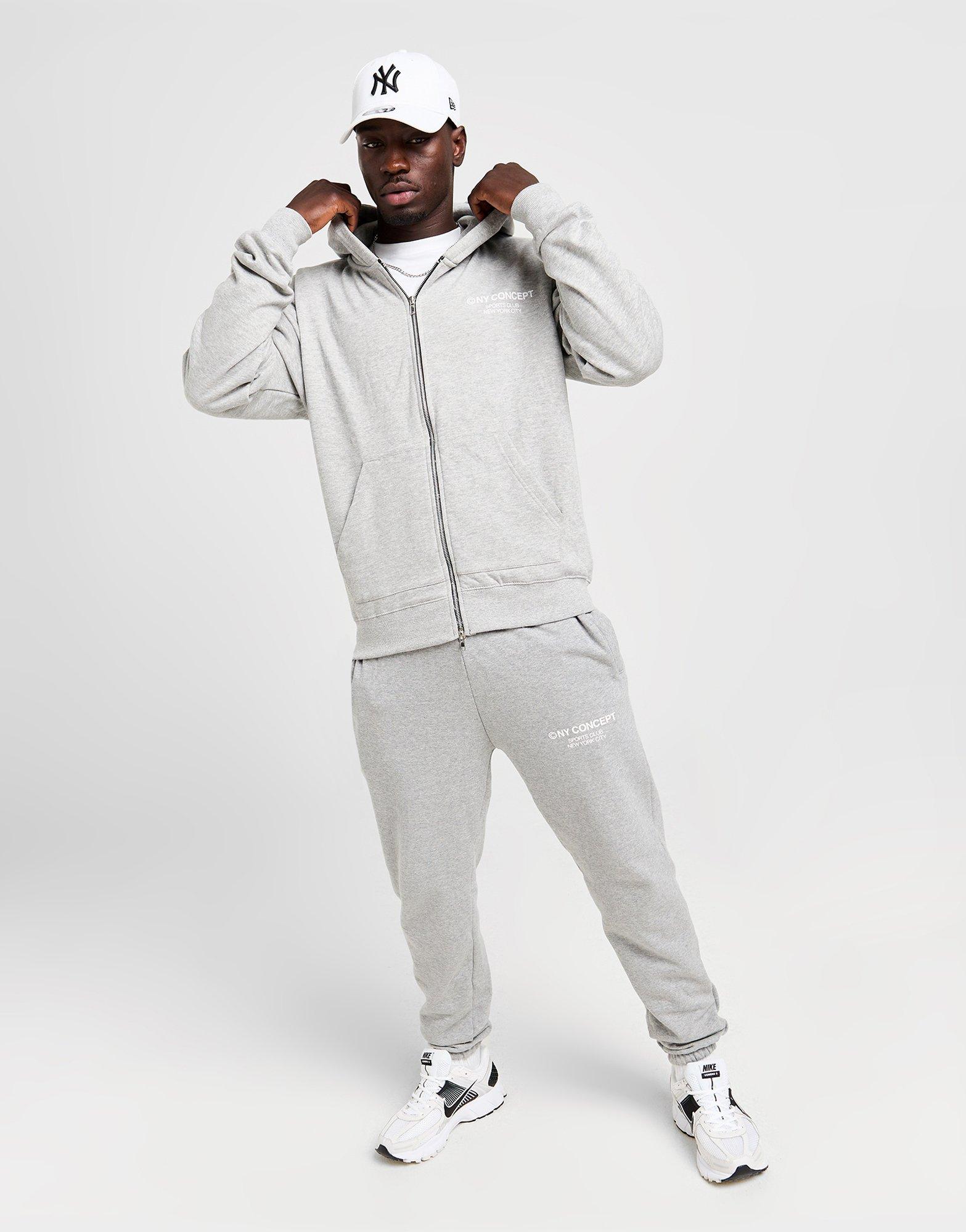 NY CONCEPT Zone Fleece Full Zip Hoodie