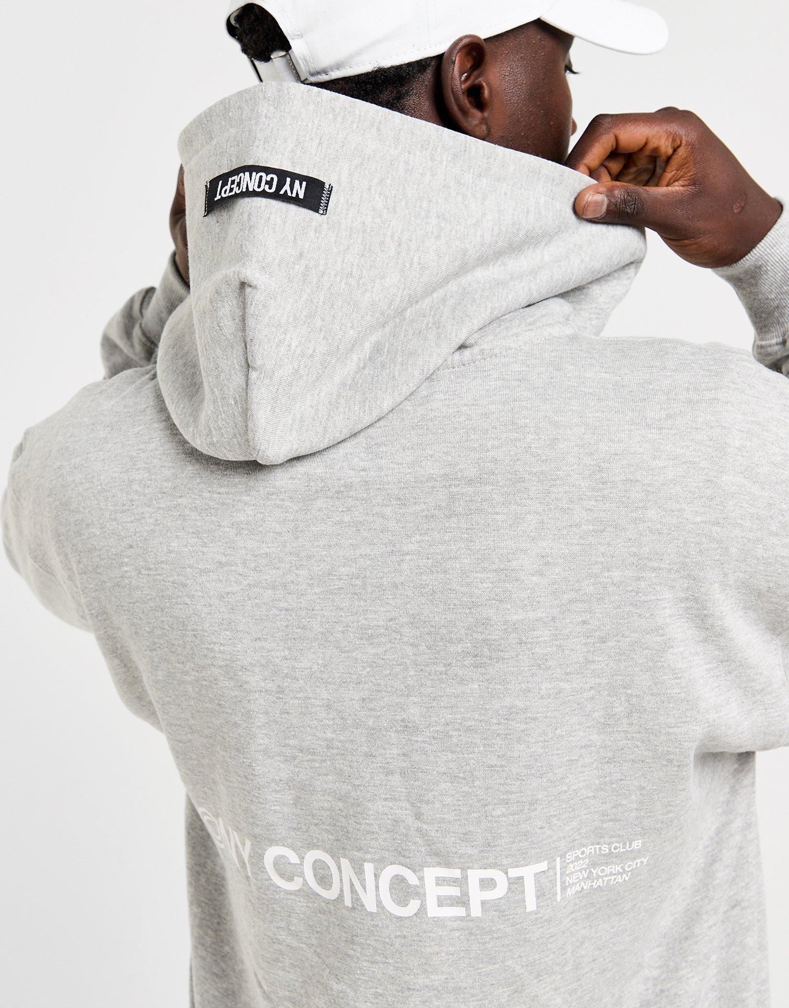 NY CONCEPT Zone Fleece Full Zip Hoodie
