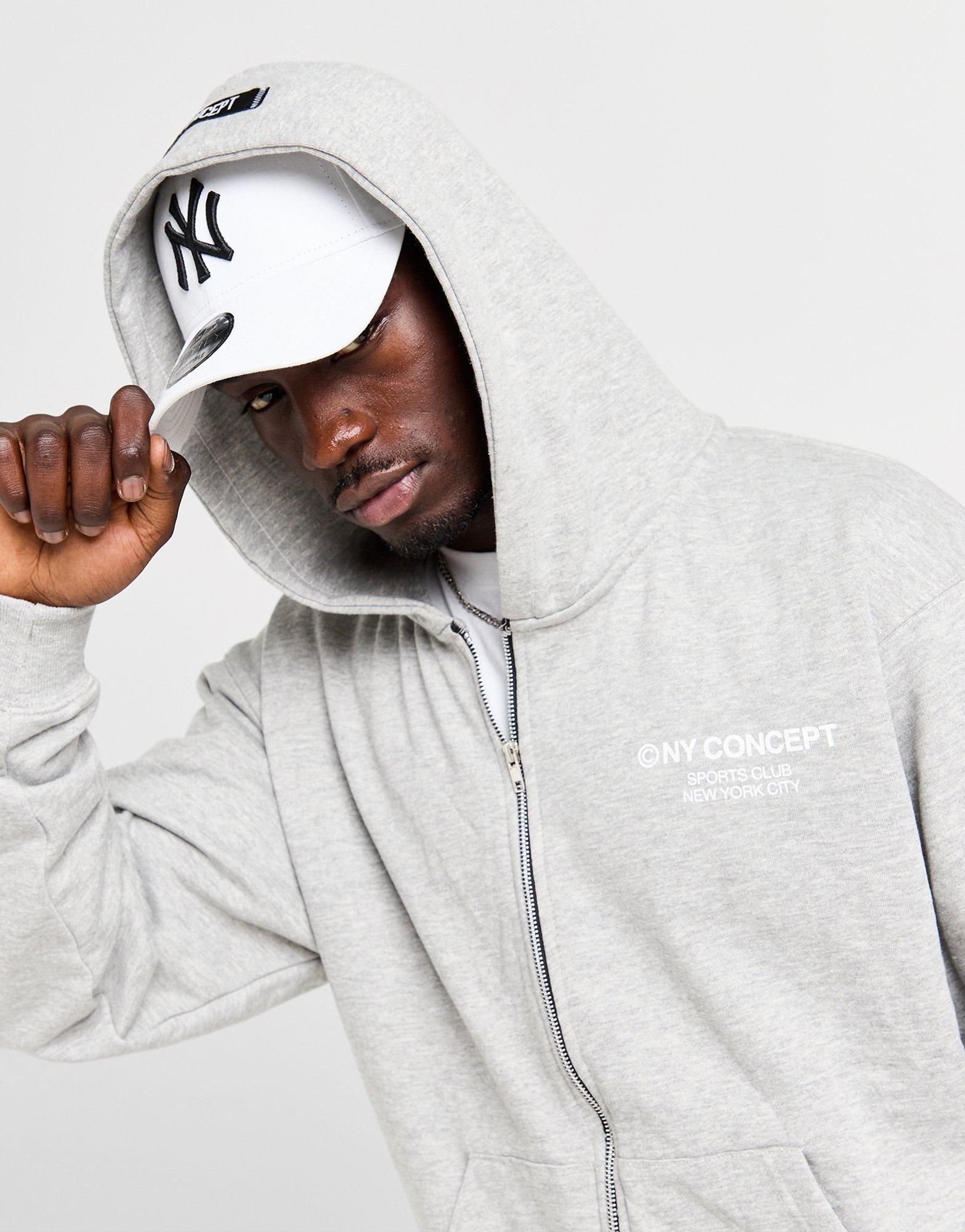 NY CONCEPT Zone Fleece Full Zip Hoodie