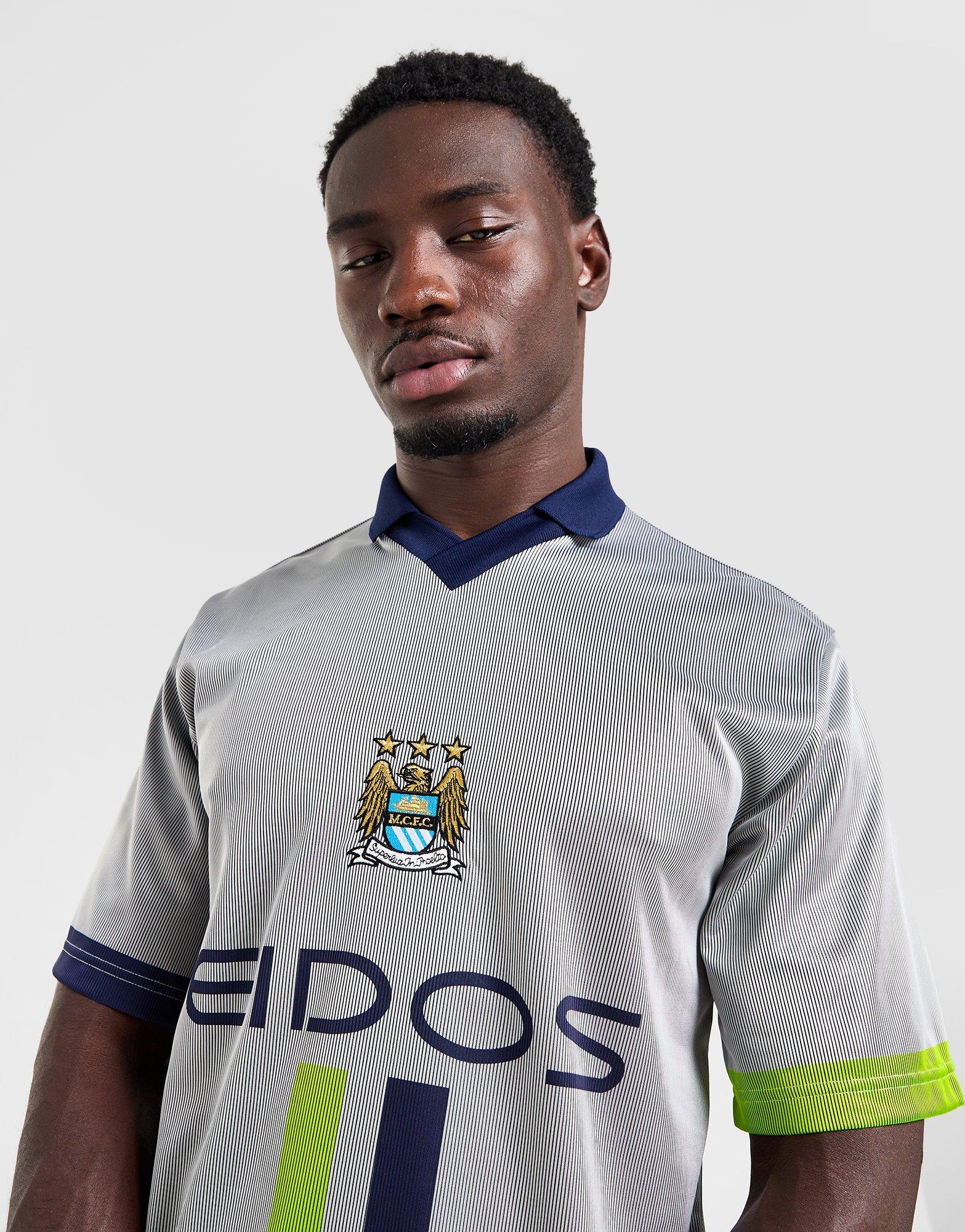 Score Draw Manchester City FC \'00 Retro Auswärts Shirt