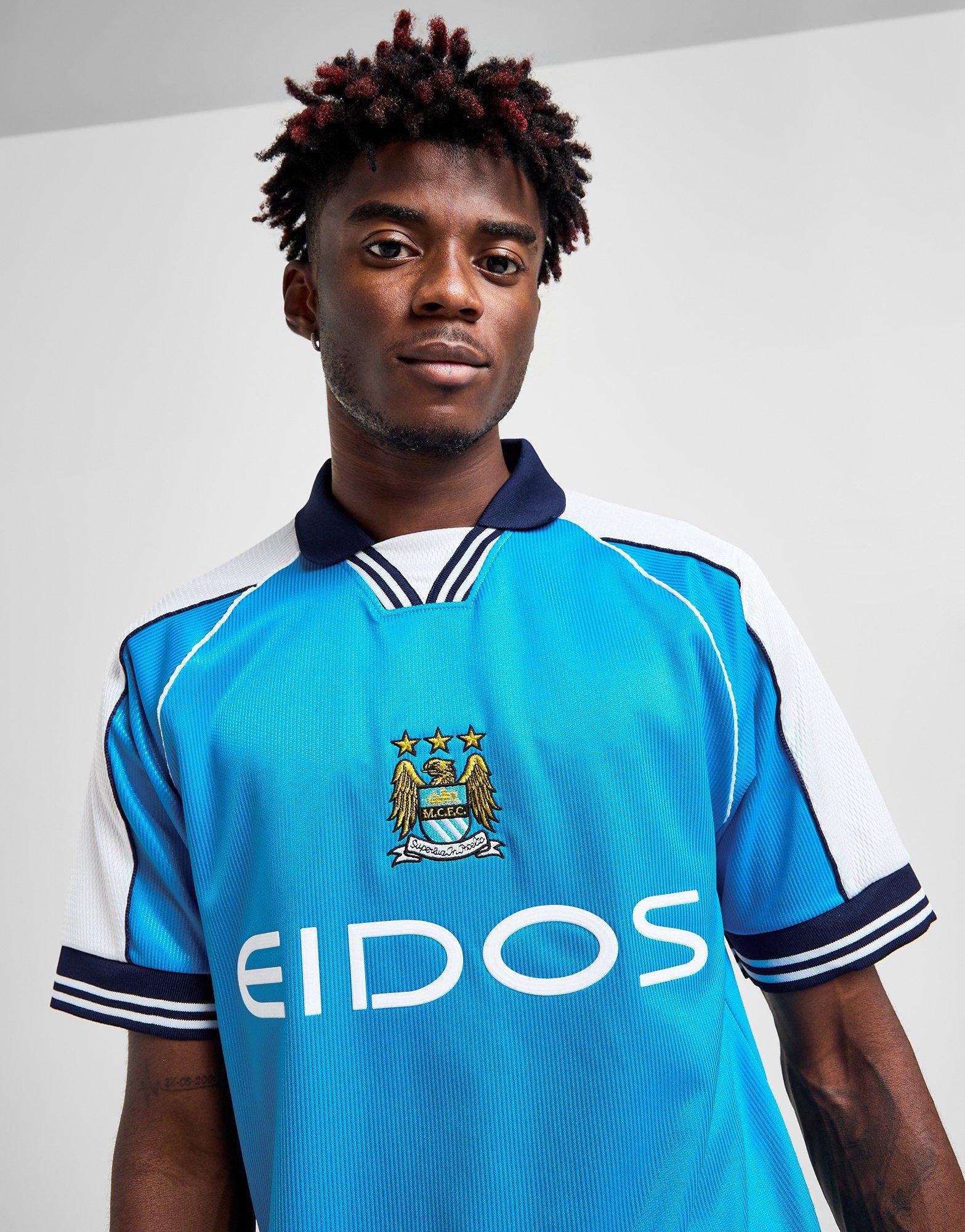 Score Draw Manchester City FC \'00 Retro Heim Shirt