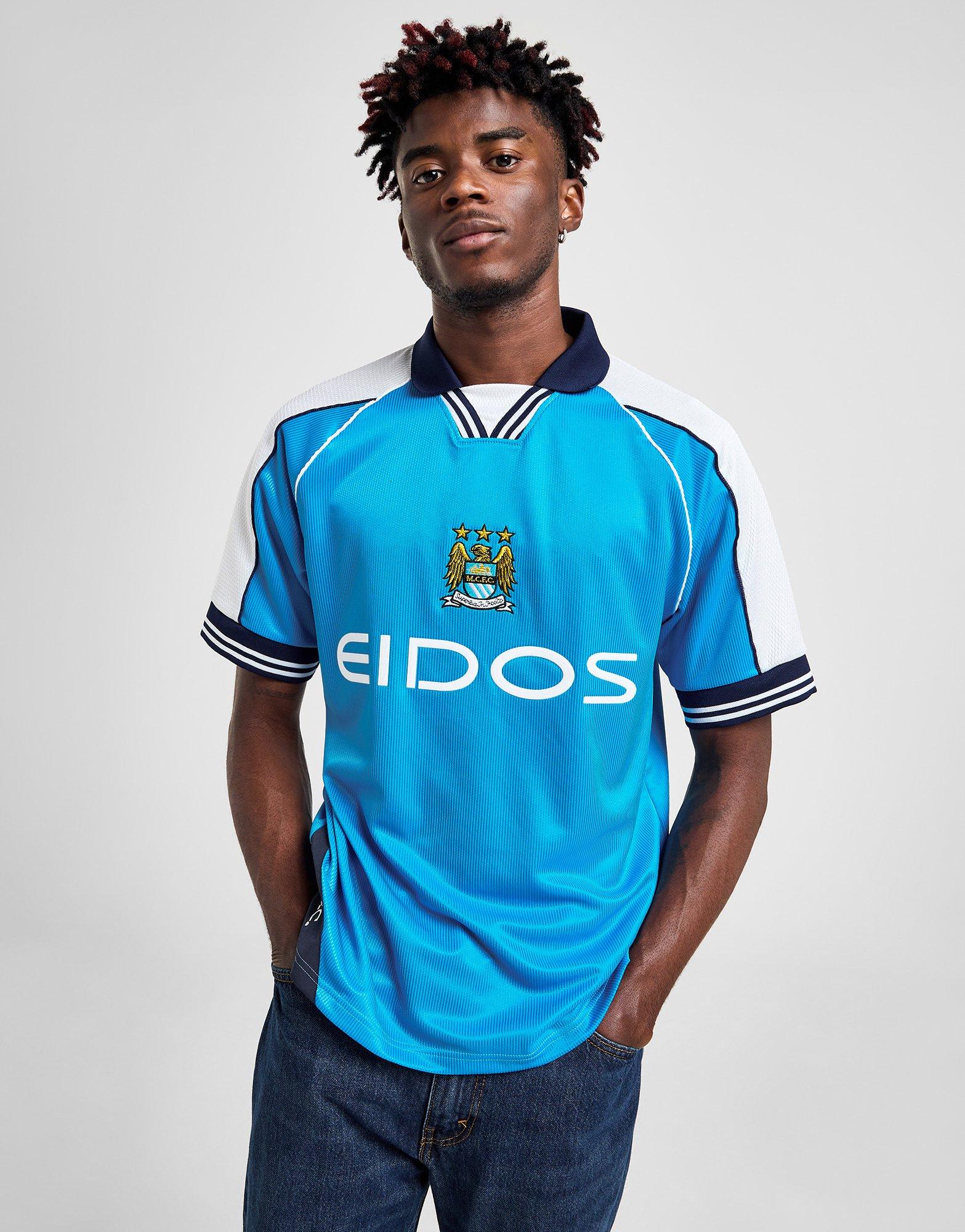 Score Draw Manchester City FC \'00 Retro Heim Shirt