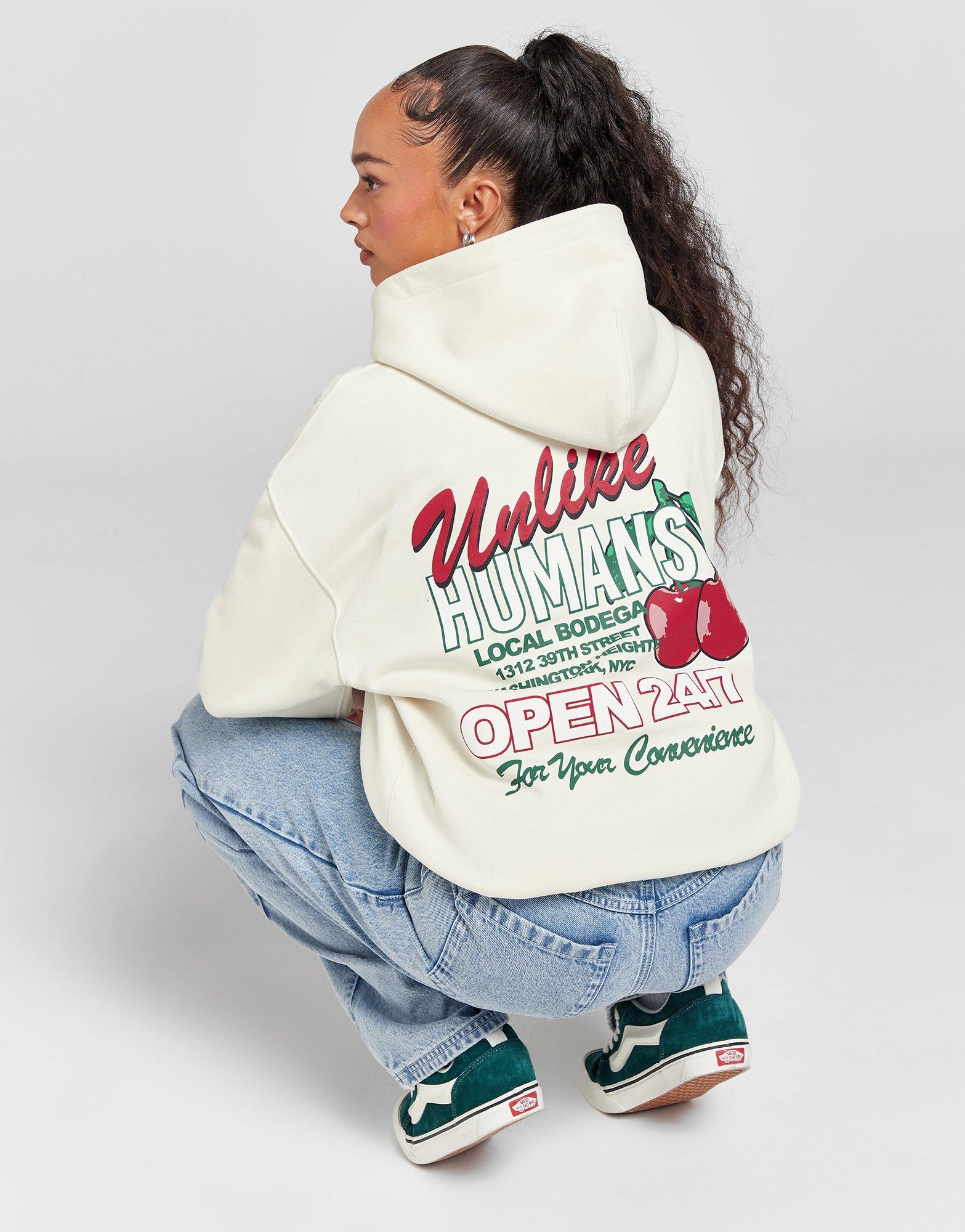 Unlike Humans Cherry Overhead Hoodie Unlike Humans Cherry Overhead Hoodie