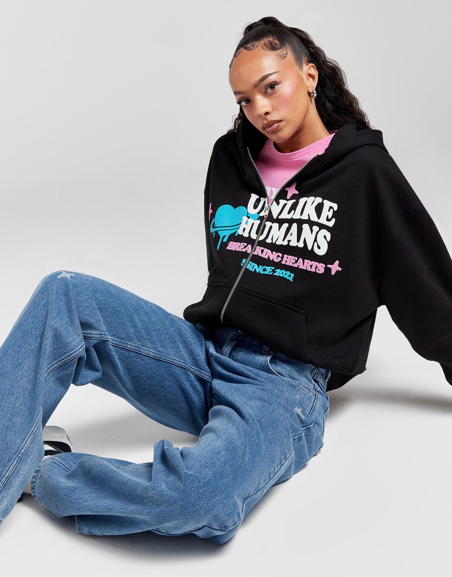 Unlike Humans Heartbreaker Full Zip Hoodie