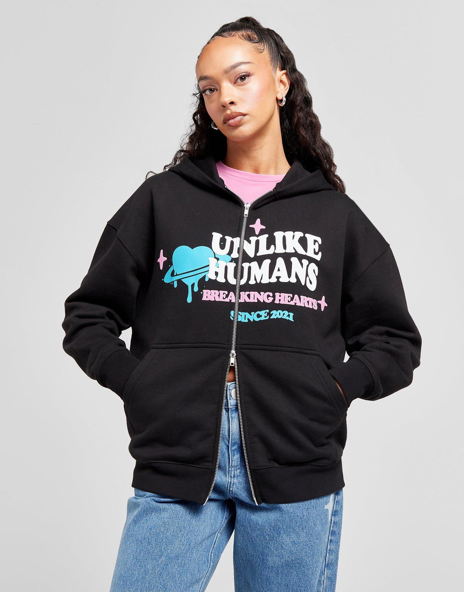 Unlike Humans Heartbreaker Full Zip Hoodie