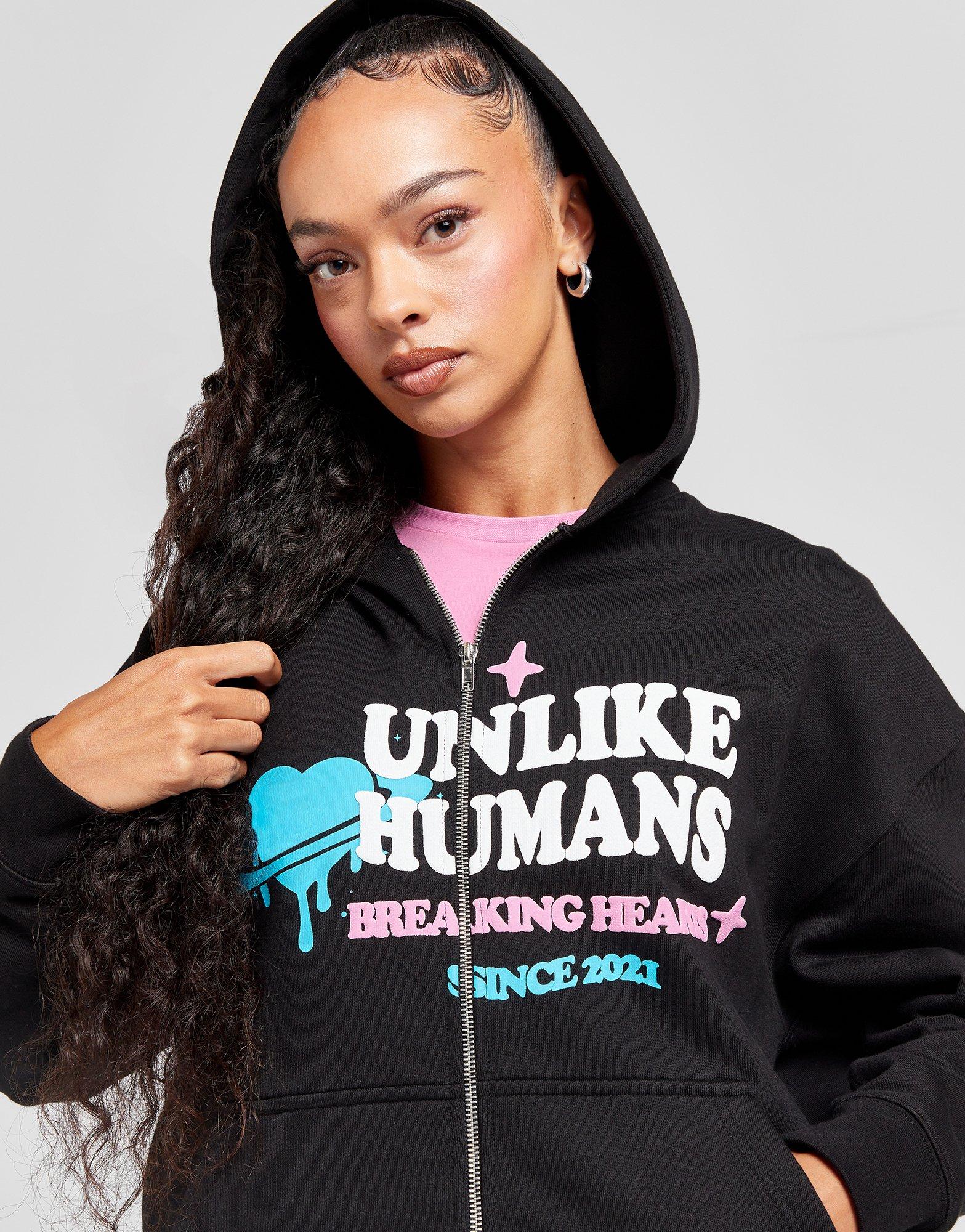 Unlike Humans Heartbreaker Full Zip Hoodie