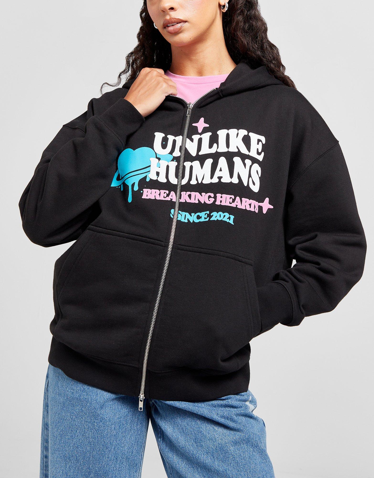 Unlike Humans Heartbreaker Full Zip Hoodie