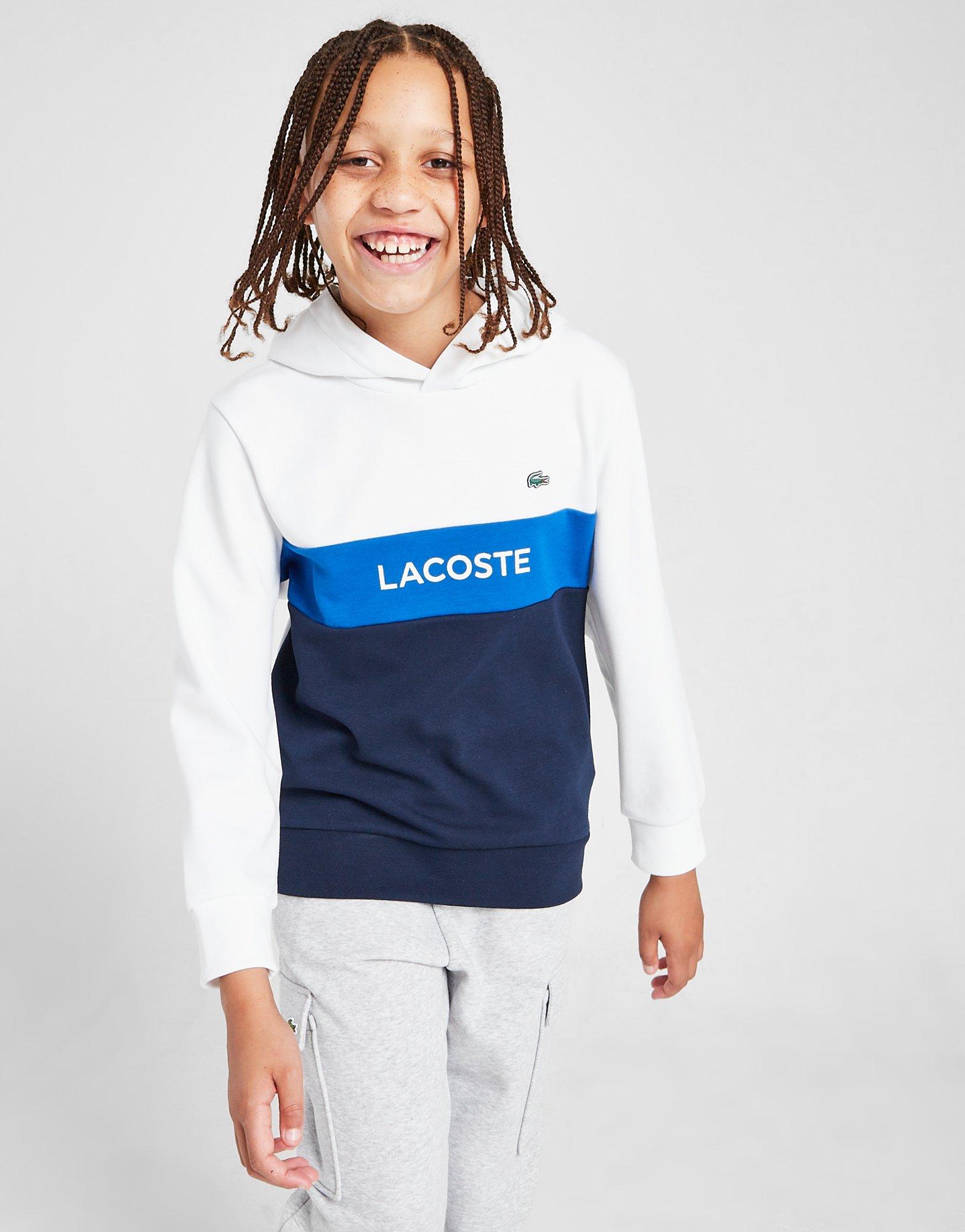 Lacoste Cut & Sew Overhead Hoodie Junior