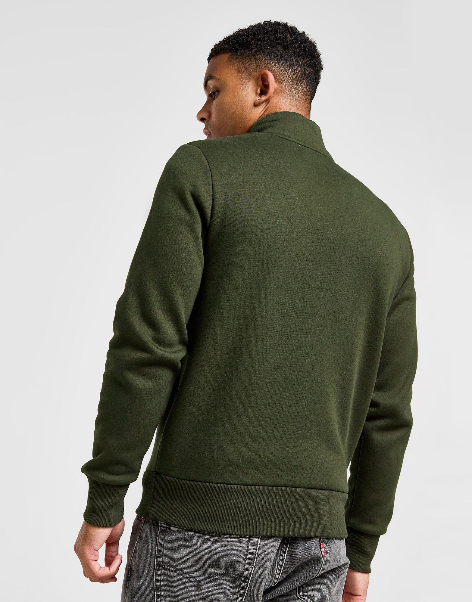 Fred Perry Badge Half Zip Sweatshirt