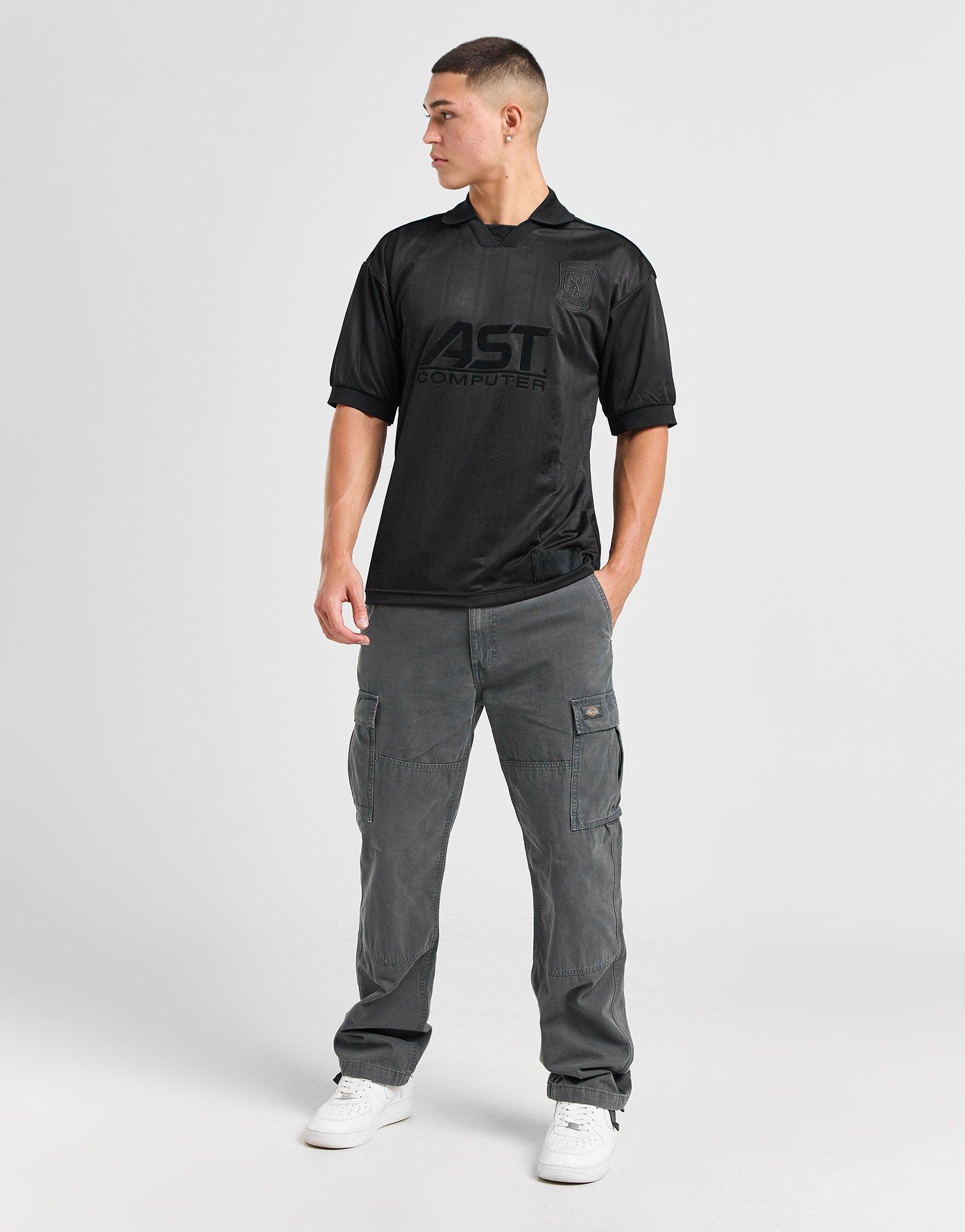 Score Draw Aston Villa \'96 Blackout Retro Shirt Score Draw Aston Villa \'96 Blackout Retro Shirt